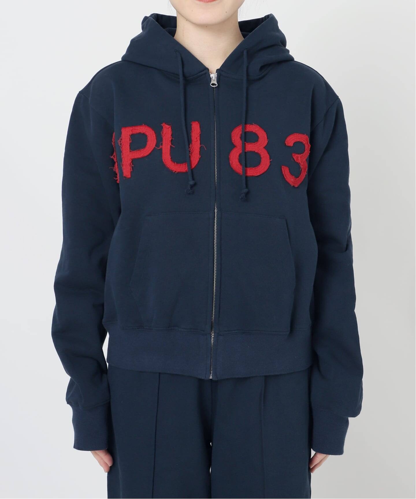 トップス Oriens IPU83 Flont Zip Hoodie 追加2》IPU83 Flont Zip Hoodie（パーカー）｜Oriens JOURNAL STANDARD
