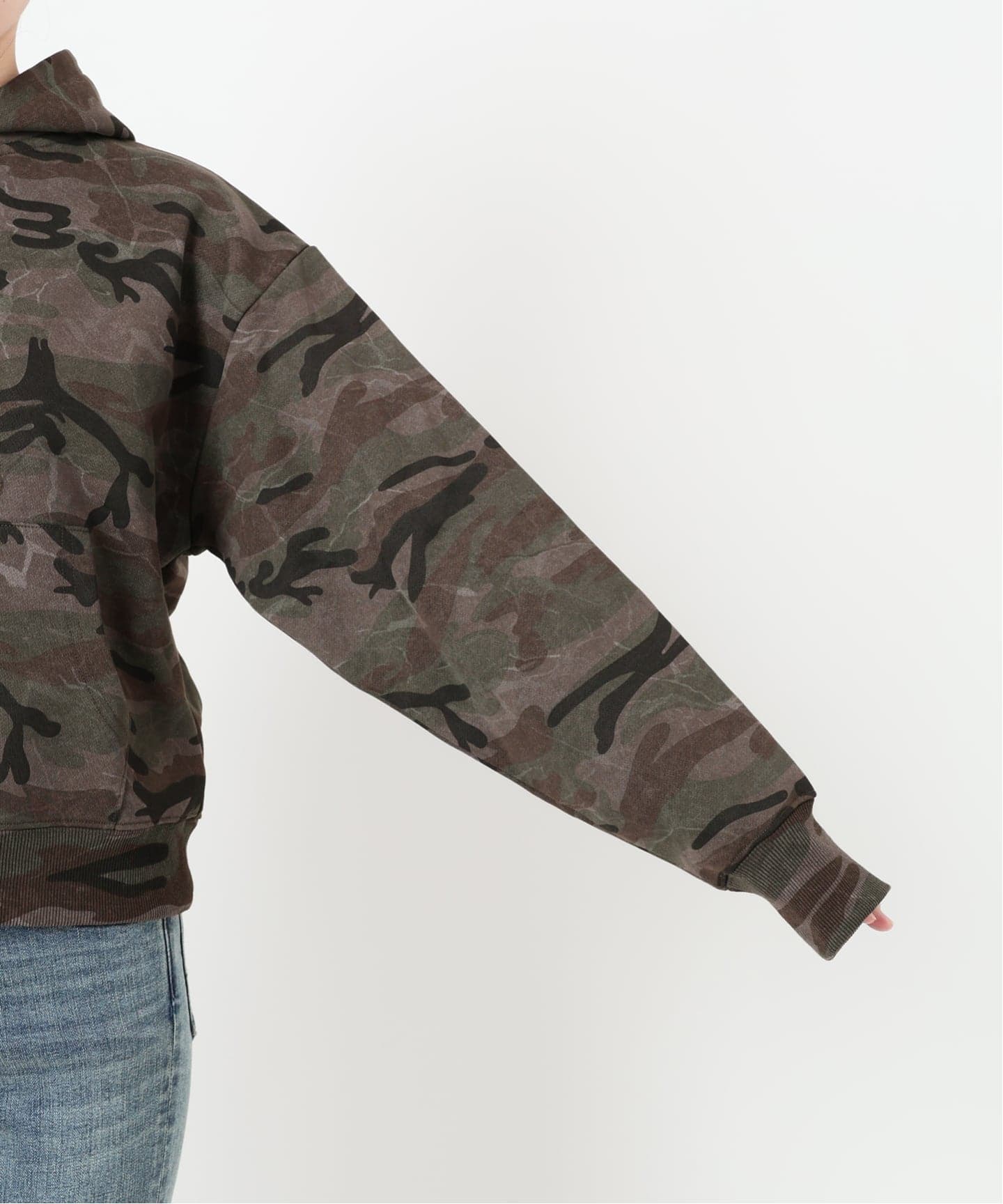 追加予約》カモフラージュフーディー（パーカー）｜Oriens