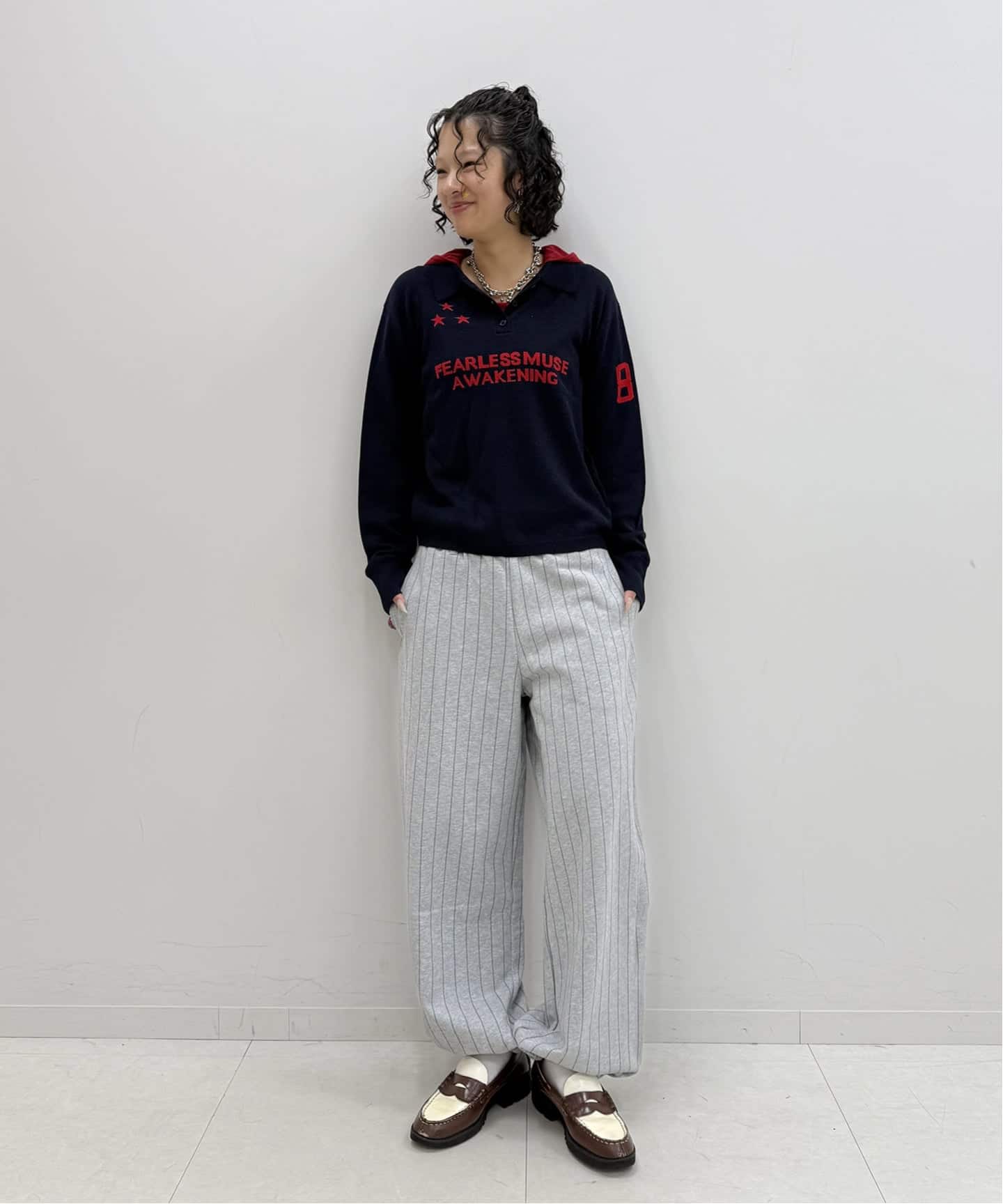 完売商品‼️ oriens レイヤードフーディーロングスリーブトップス レイヤードフーディーロングスリーブトップス（Tシャツ