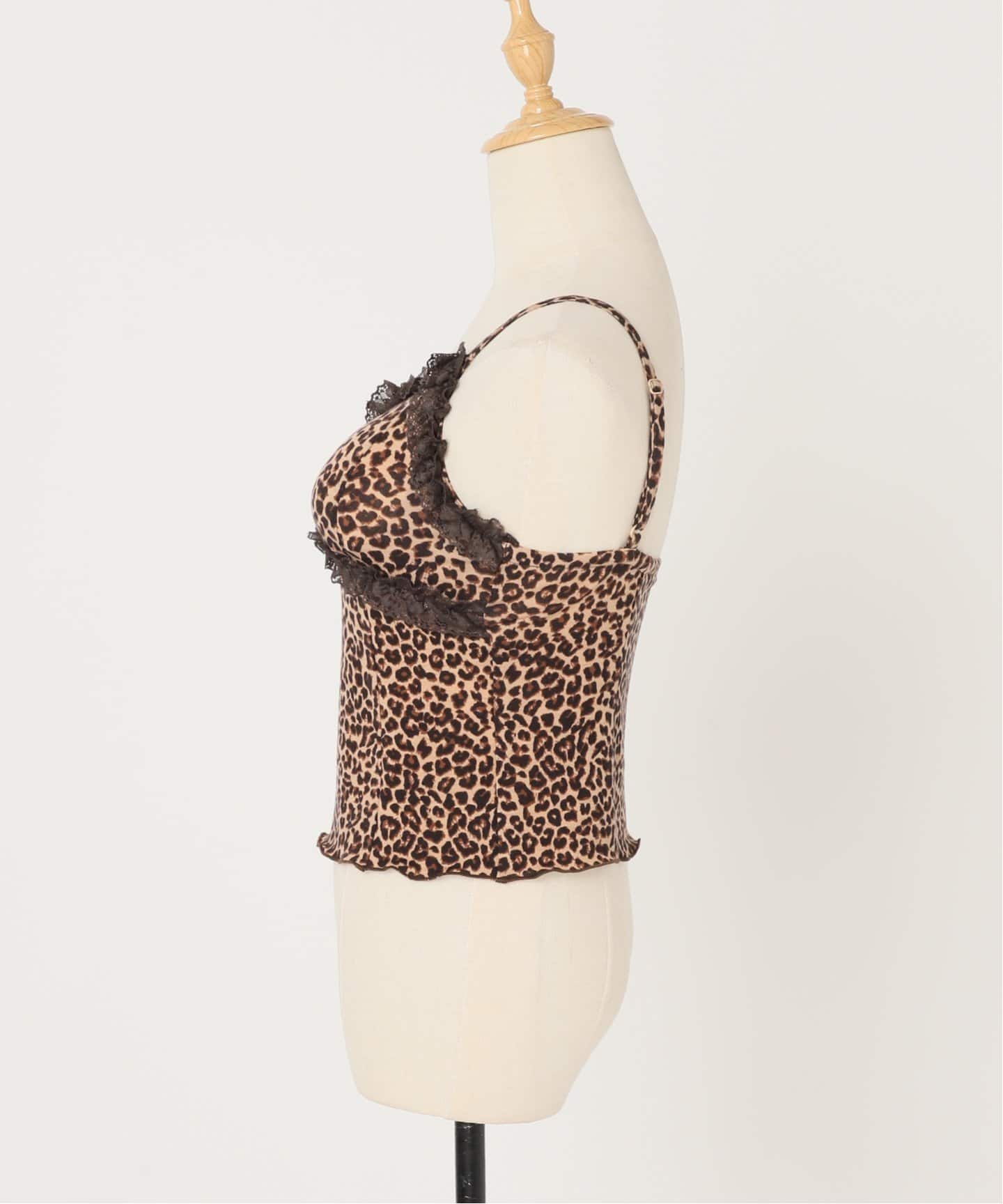 MUSE ミューズ　LEOPARD LACE キャミソール MUSE ミューズ LEOPARD LACE キャミソール Rose Frantz☆Lace