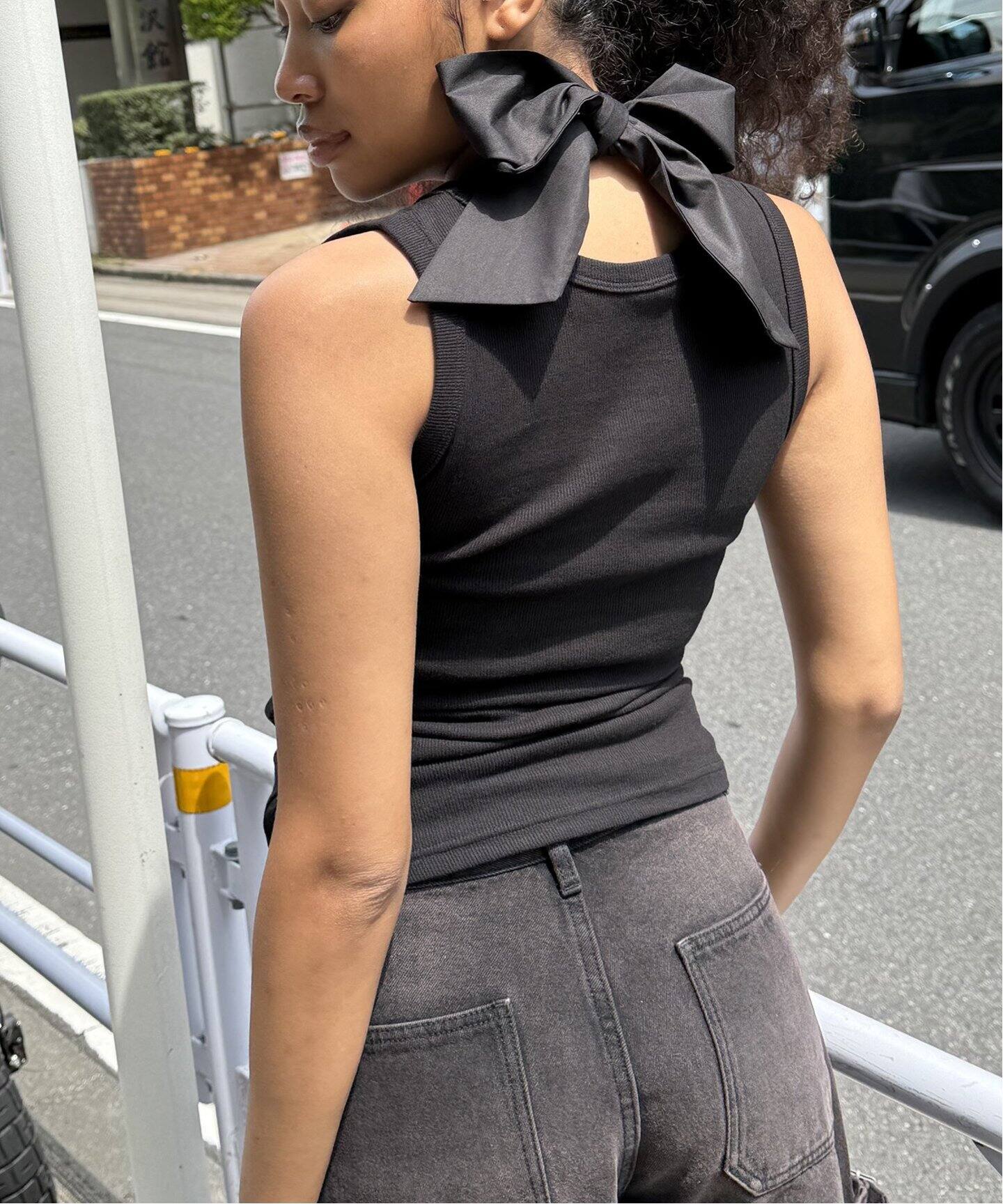 commesi studios ホルターネックトップス FASHION – COMME SI STUDIO