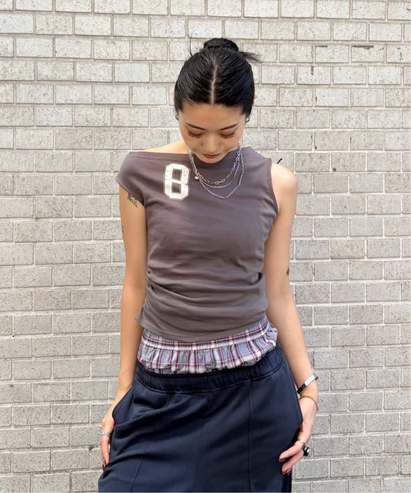 Oriens JOURNAL STANDARD Tシャツ シアーチェック Tシャツ（Tシャツ／カットソー）｜Oriens