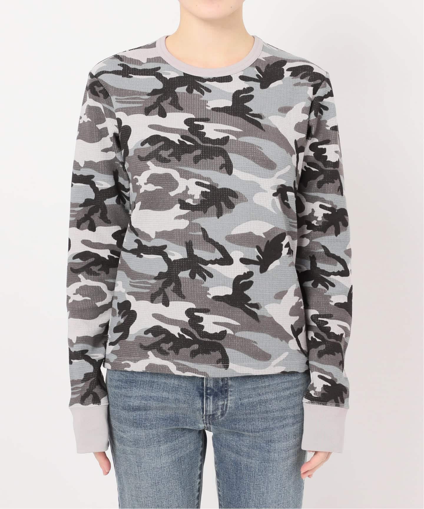 カモフラージュサーマルロングTシャツ（Tシャツ／カットソー）｜Oriens