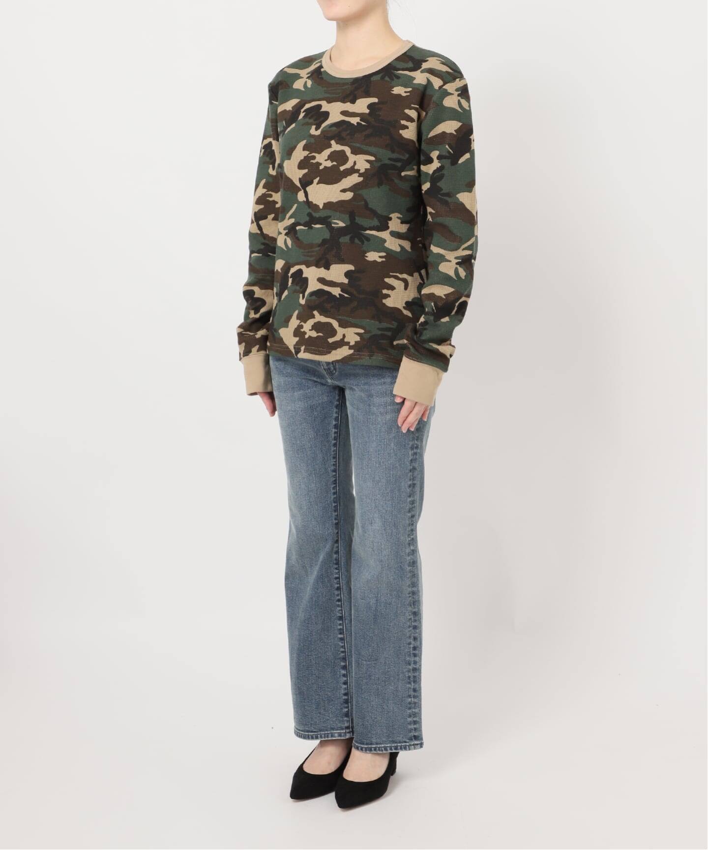 カモフラージュサーマルロングTシャツ（Tシャツ／カットソー）｜Oriens