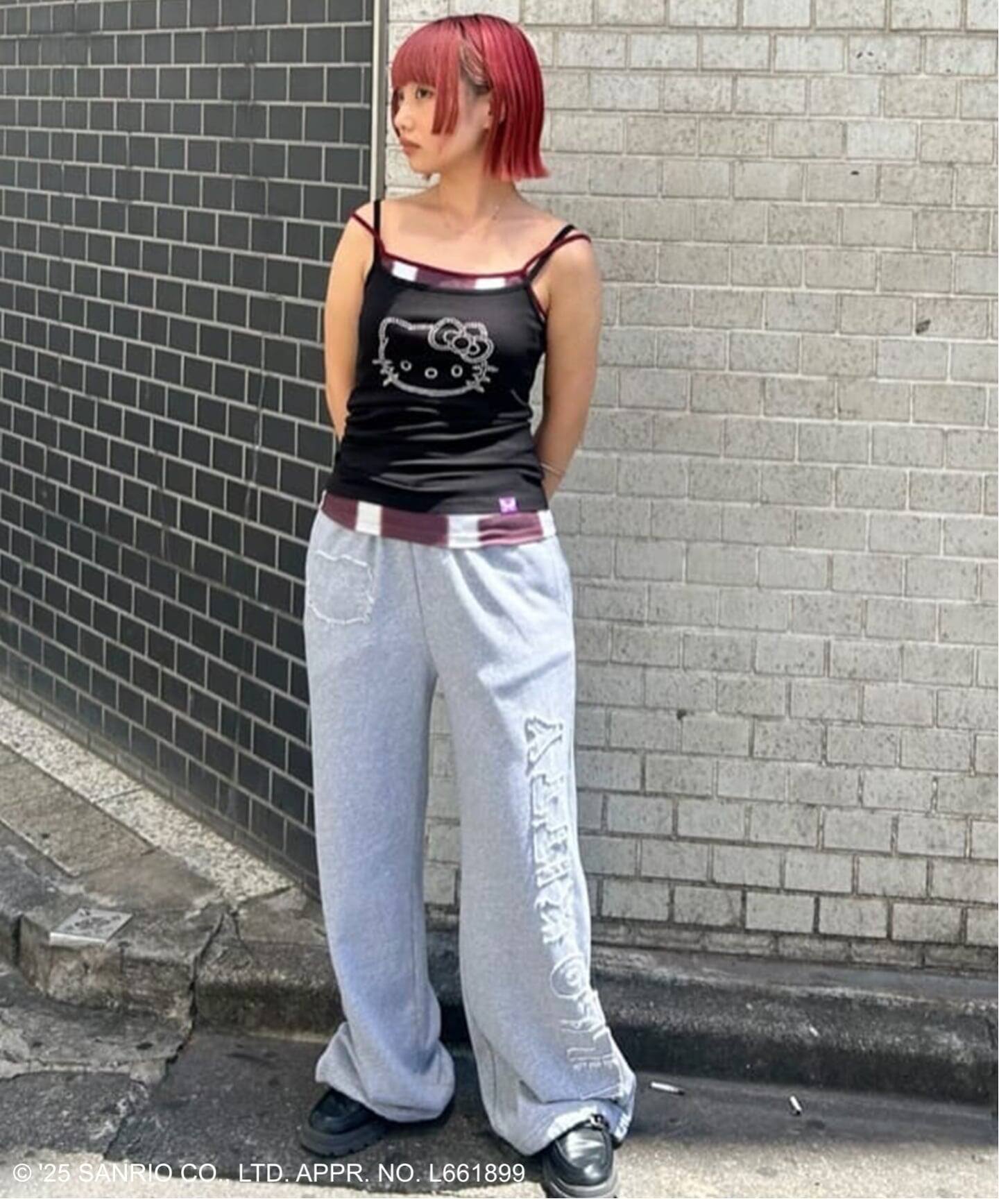 HELLO KITTY×Oriens】スウェットパンツ（スウェットパンツ