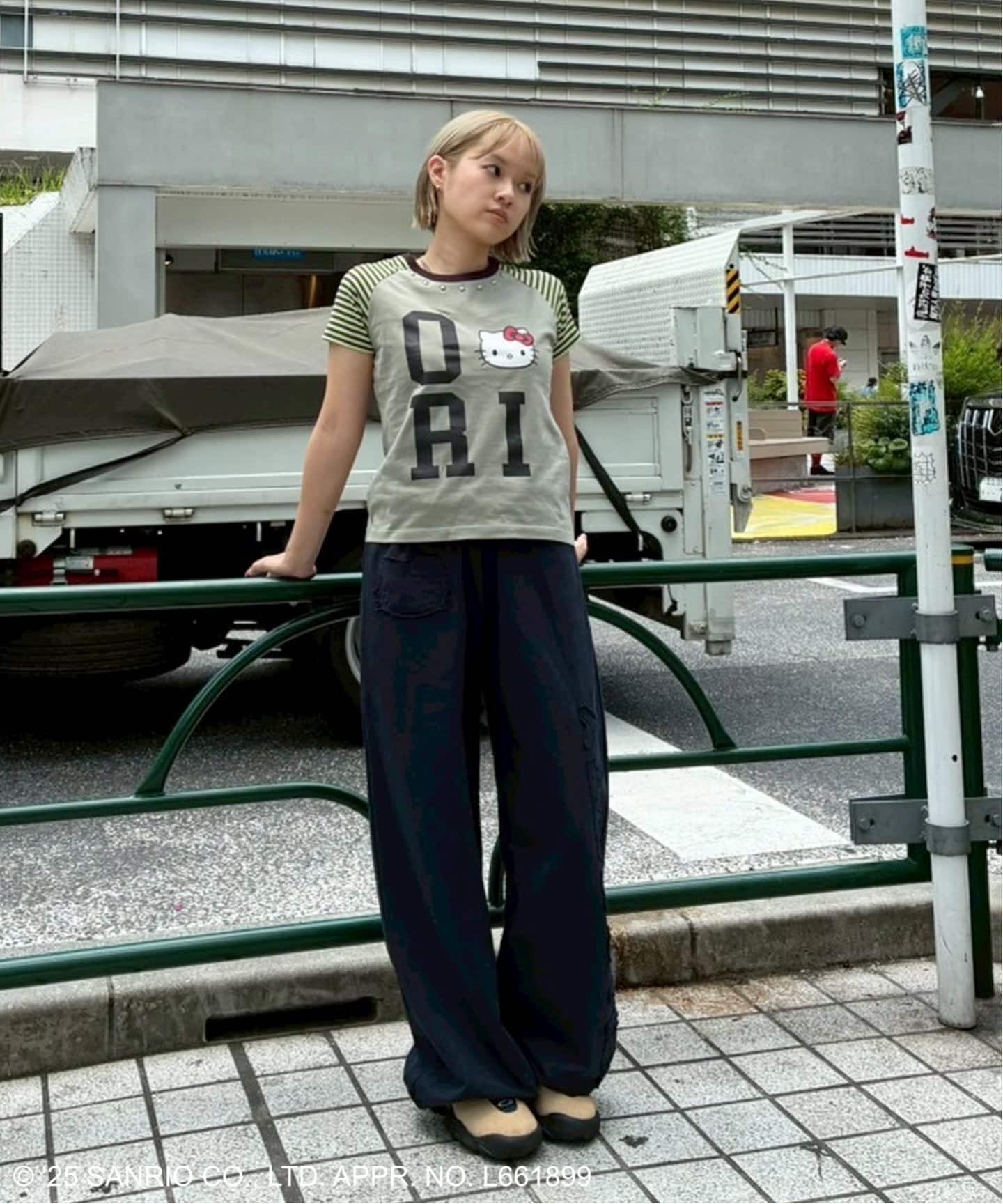 HELLO KITTY×Oriens】スウェットパンツ（スウェットパンツ
