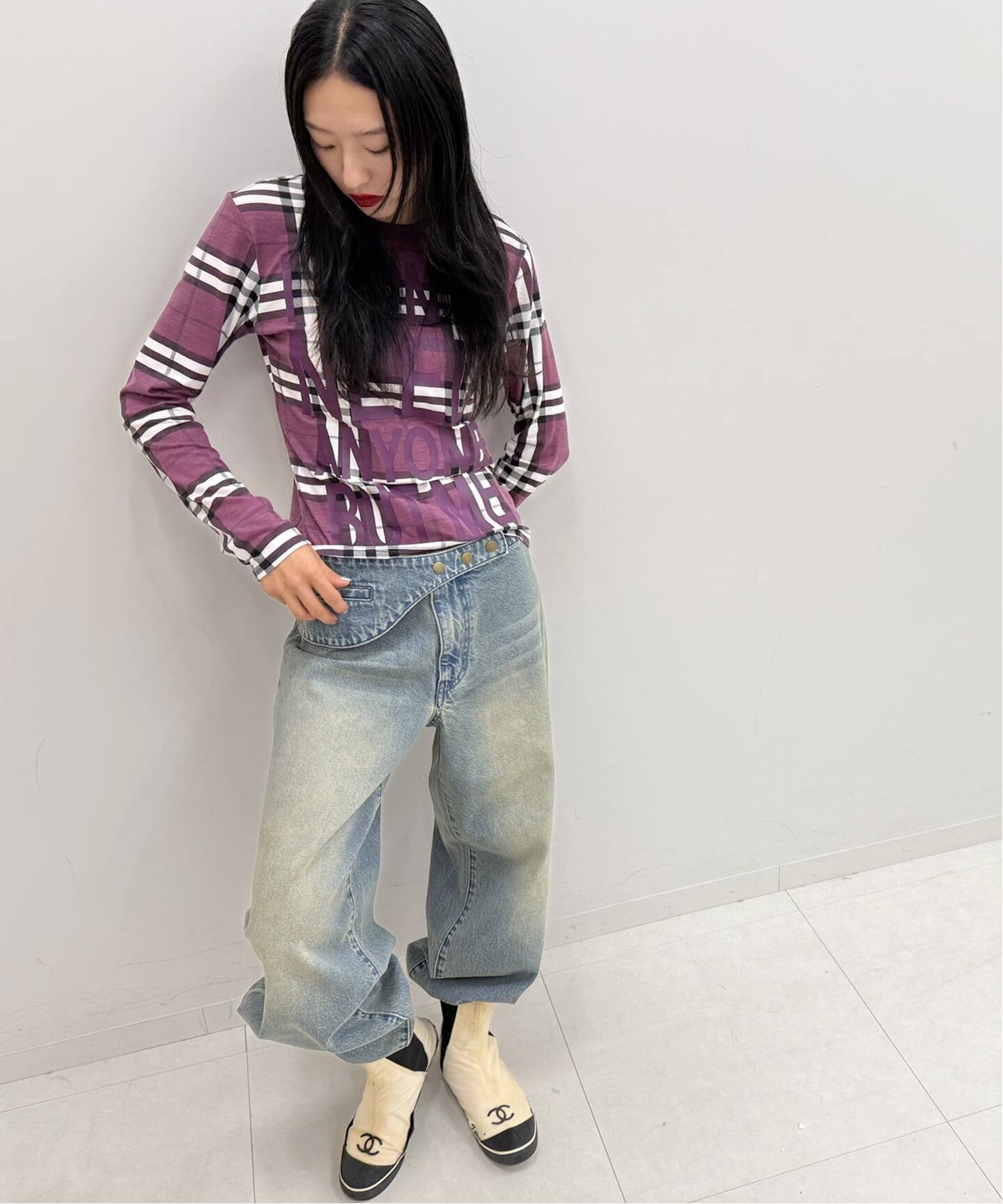 ロゴロングスリーブTシャツ（Tシャツ／カットソー）｜Oriens JOURNAL