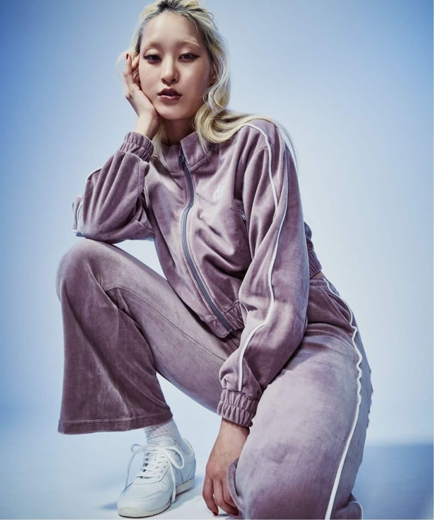 Kappa/カッパ】ベロアトラックジャケット（その他ブルゾン／アウター