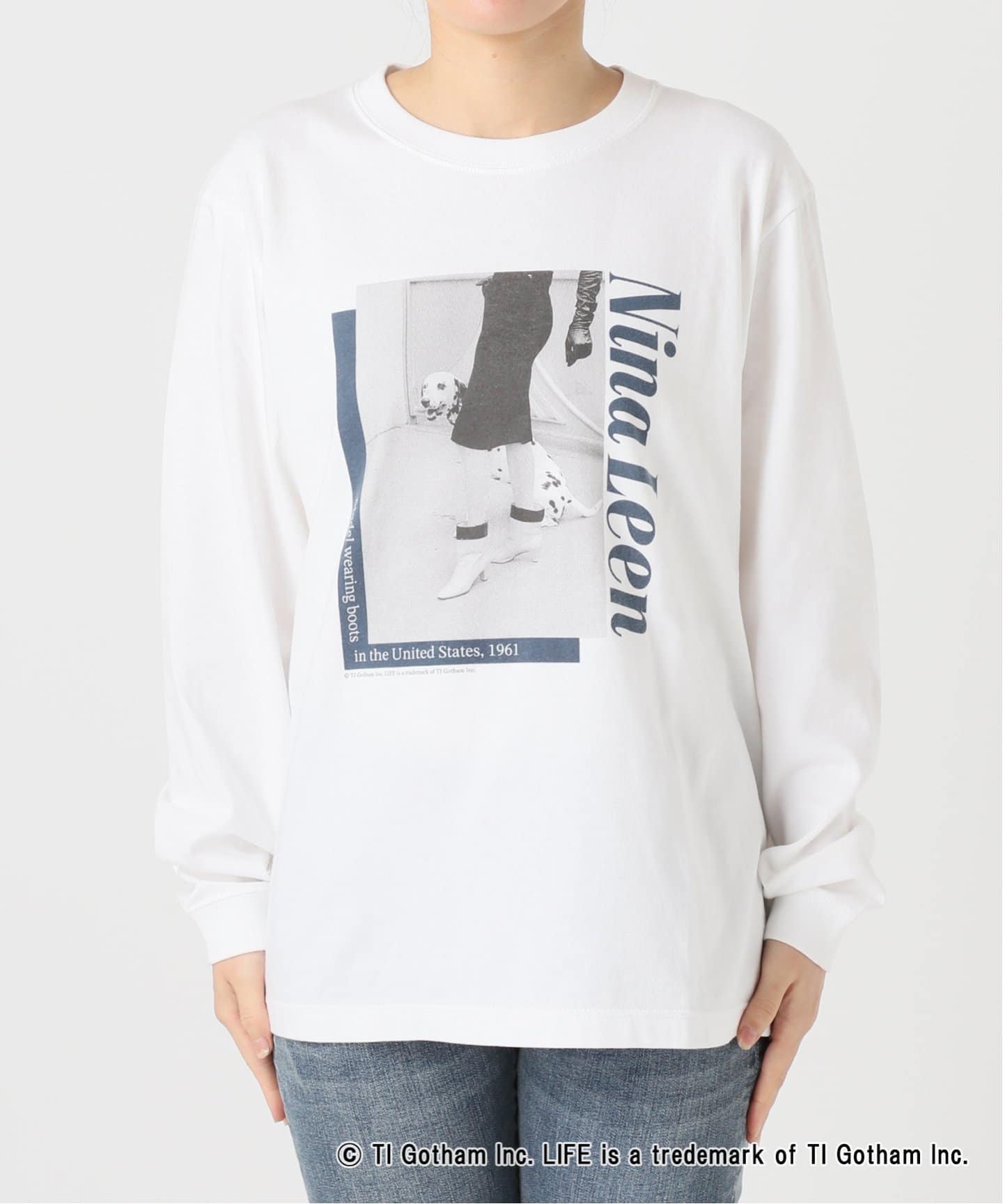 tシャツ 「GOOD ROCK SPEED 」LIFE PC （フォトプリント2）ロンT レディース メンズ 予約》【GOOD ROCK SPEED 】LIFE PC （フォトプリント2）ロンT