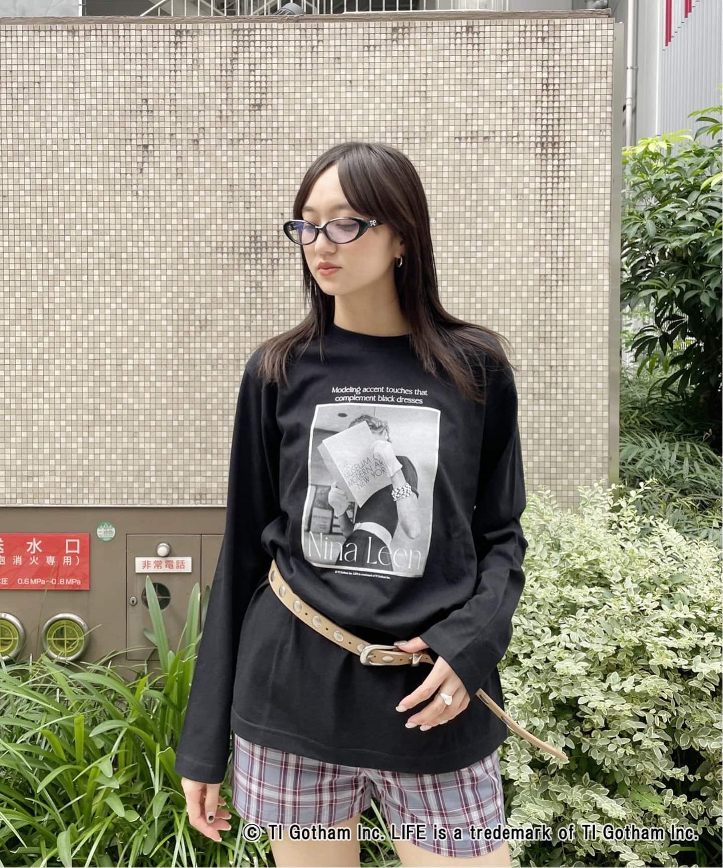tシャツ 「GOOD ROCK SPEED」LIFE PC （フォトプリント1）ロンT レディース メンズ 予約》GOOD ROCK SPEED: LIFE PC フォト ロゴ プリント ロンTEE