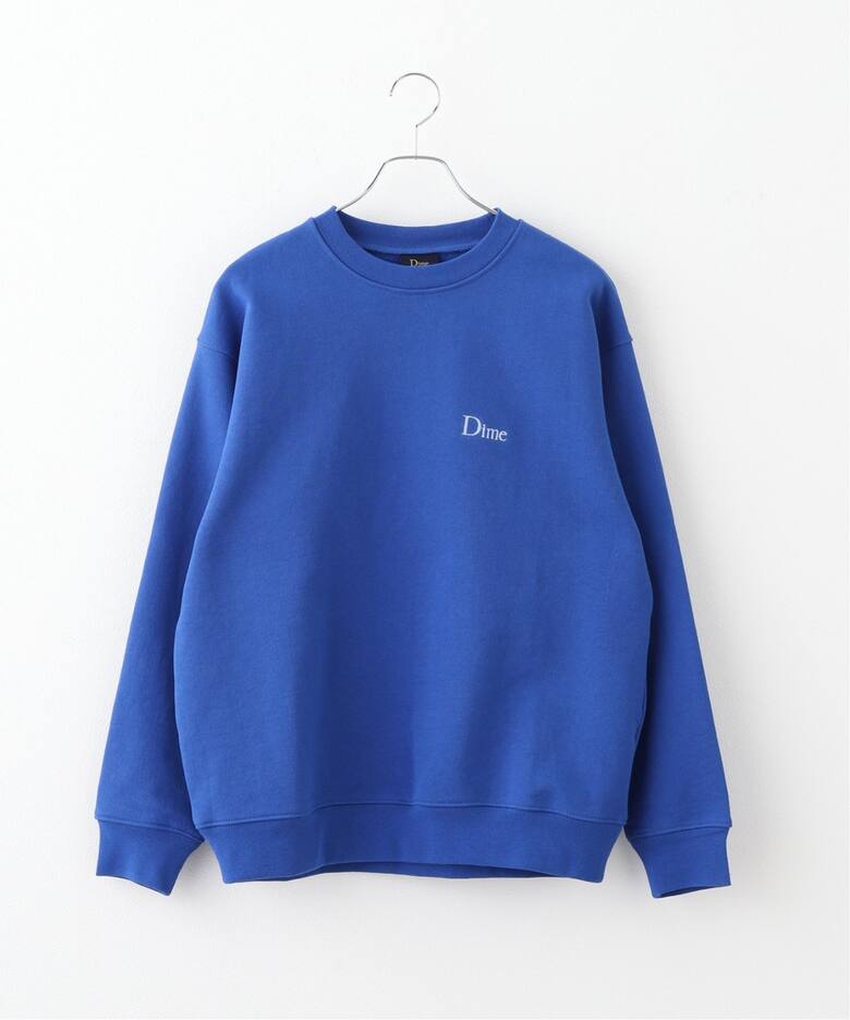 Dime/ダイム】CLASSIC SMALL LOGO CREWNECK（スウェット）｜Oriens 