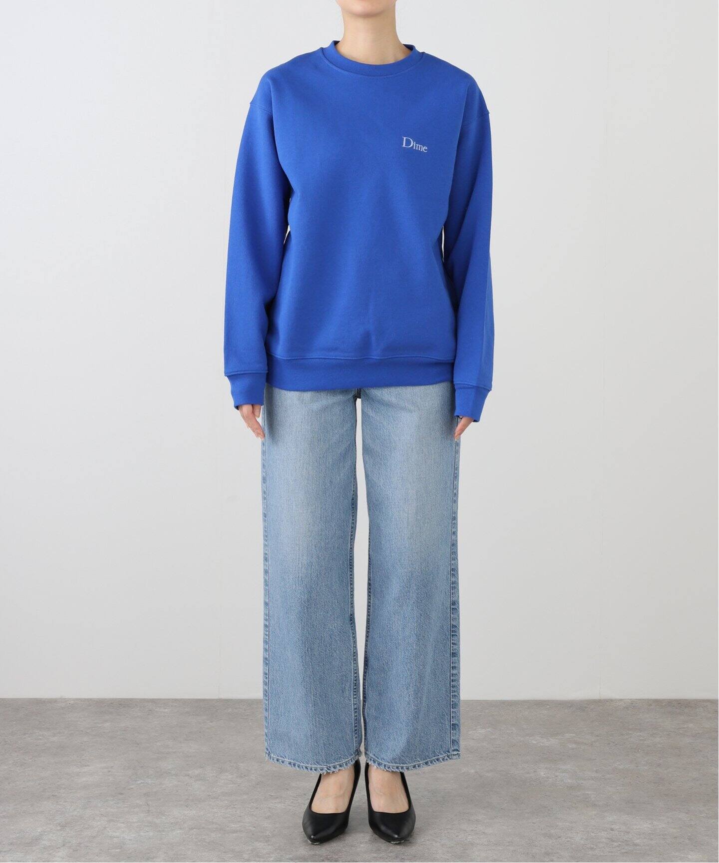 Dime/ダイム】CLASSIC SMALL LOGO CREWNECK（スウェット）｜Oriens 