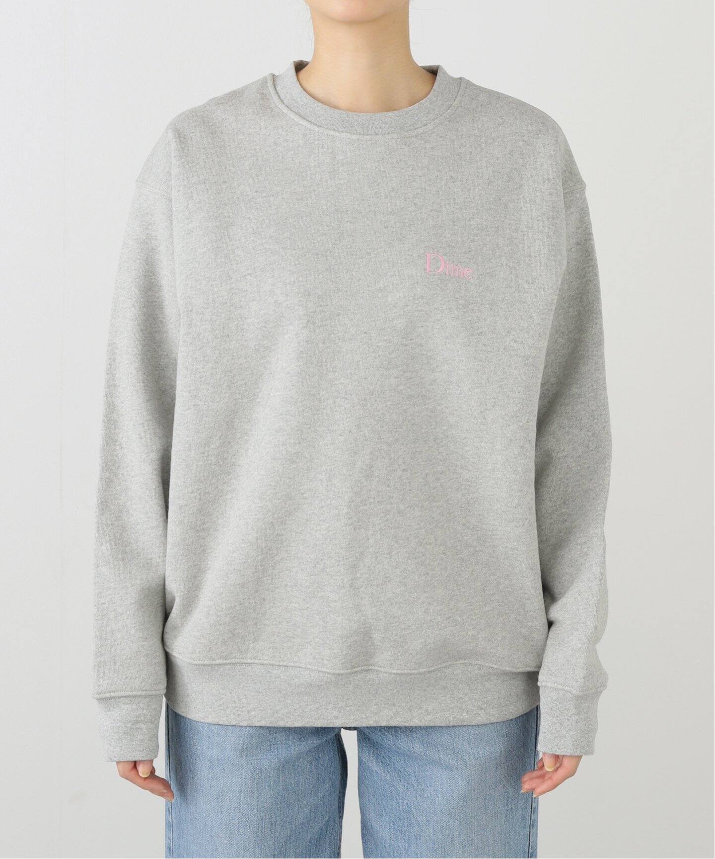 Dime/ダイム】CLASSIC SMALL LOGO CREWNECK（スウェット）｜Oriens 