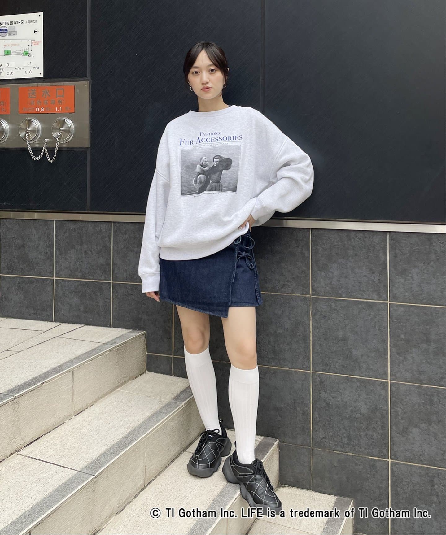 トレーナー スウェット 「GOOD ROCK SPEED」LIFE PC（フォトプリント5）裏起毛スウェット レディース メンズ 予約》【GOOD ROCK SPEED】LIFE PC（フォトプリント5）裏起毛