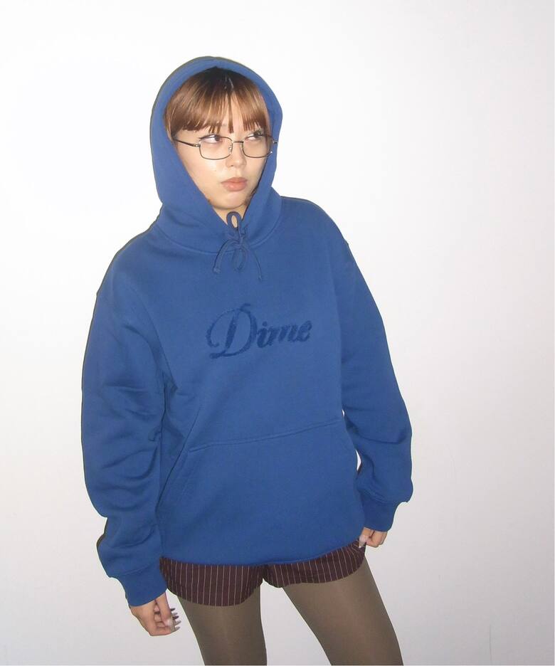 Dime/ダイム】 CURSIVE LOGO HOODIE（パーカー）｜Oriens JOURNAL 