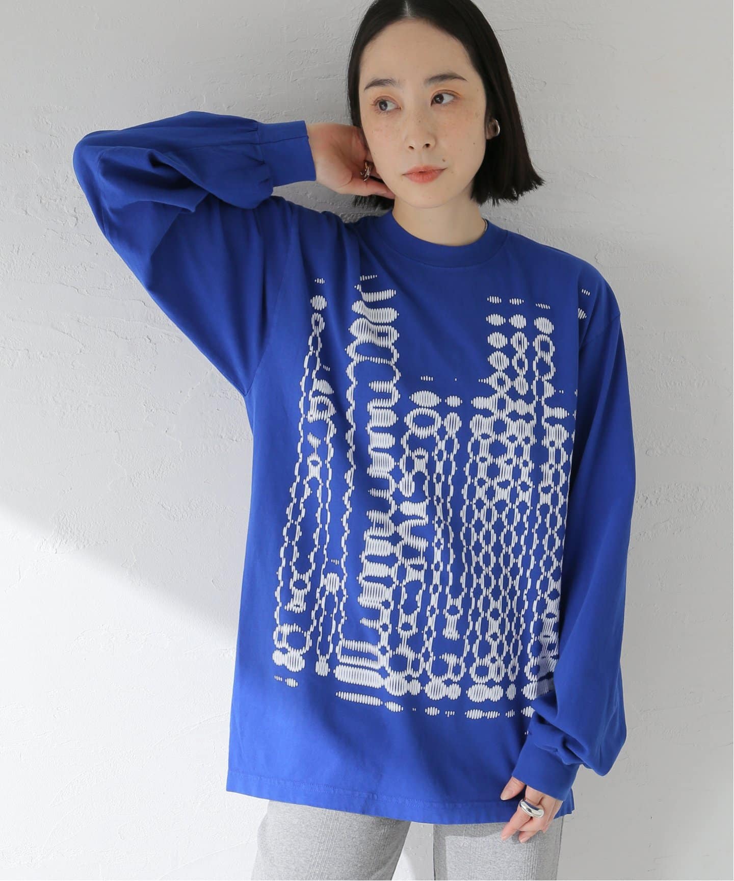 tシャツ 「b.Eautiful/ビューティフル」 Vapor Logo LS Shirt C010- LS-004/ C010- LS- レディース b.Eautiful/ビューティフル】 Vapor Logo LS Shirt C010- LS-004