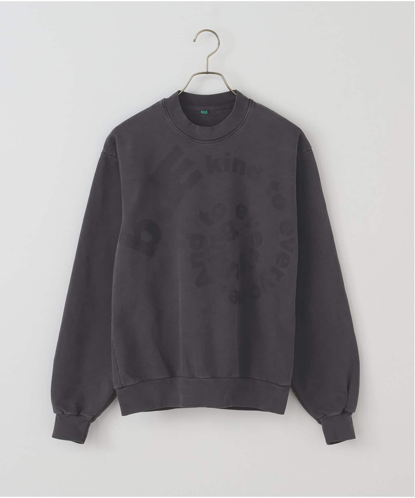専用 BEEDEN×Oriens Drawstring Sweat b.Eautiful】 b.E Kind Swirl Crewneck Sweat C010- CR-002