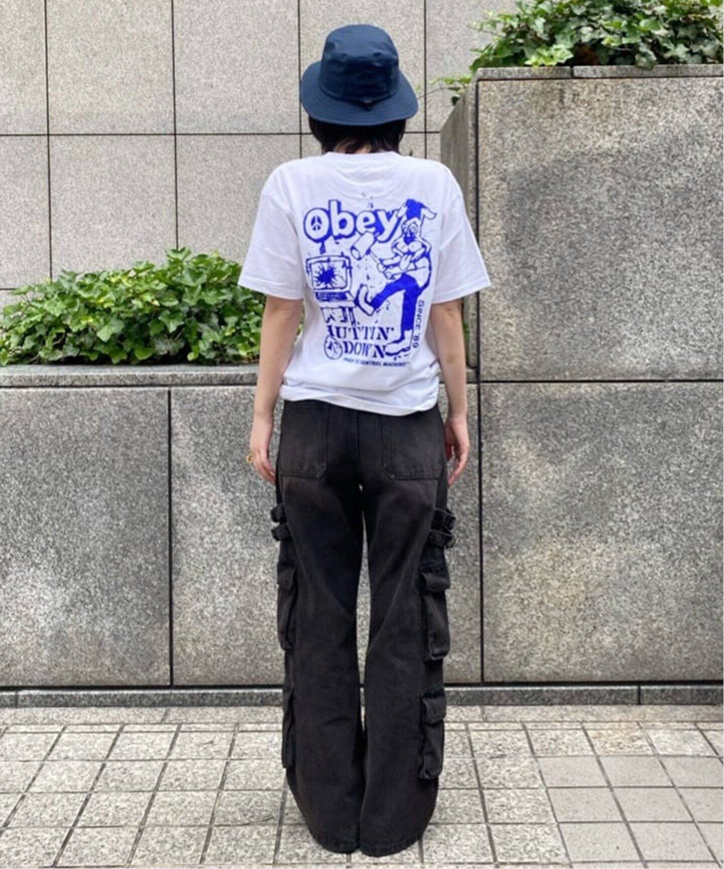 OBEY / オベイ】 OBEY SMASH THE 165264125-25U（Tシャツ