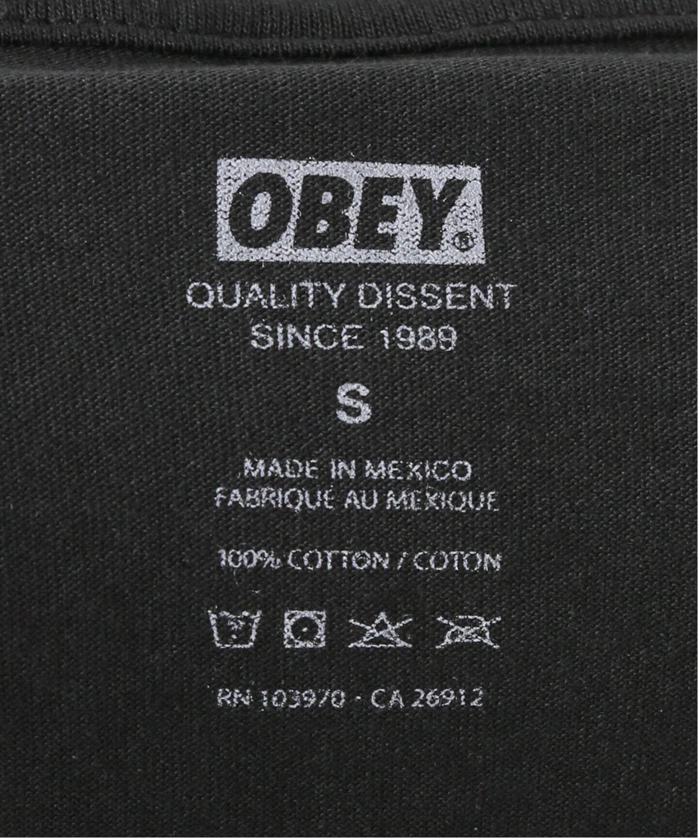OBEY / オベイ】 OBEY SMASH THE 165264125-25U（Tシャツ
