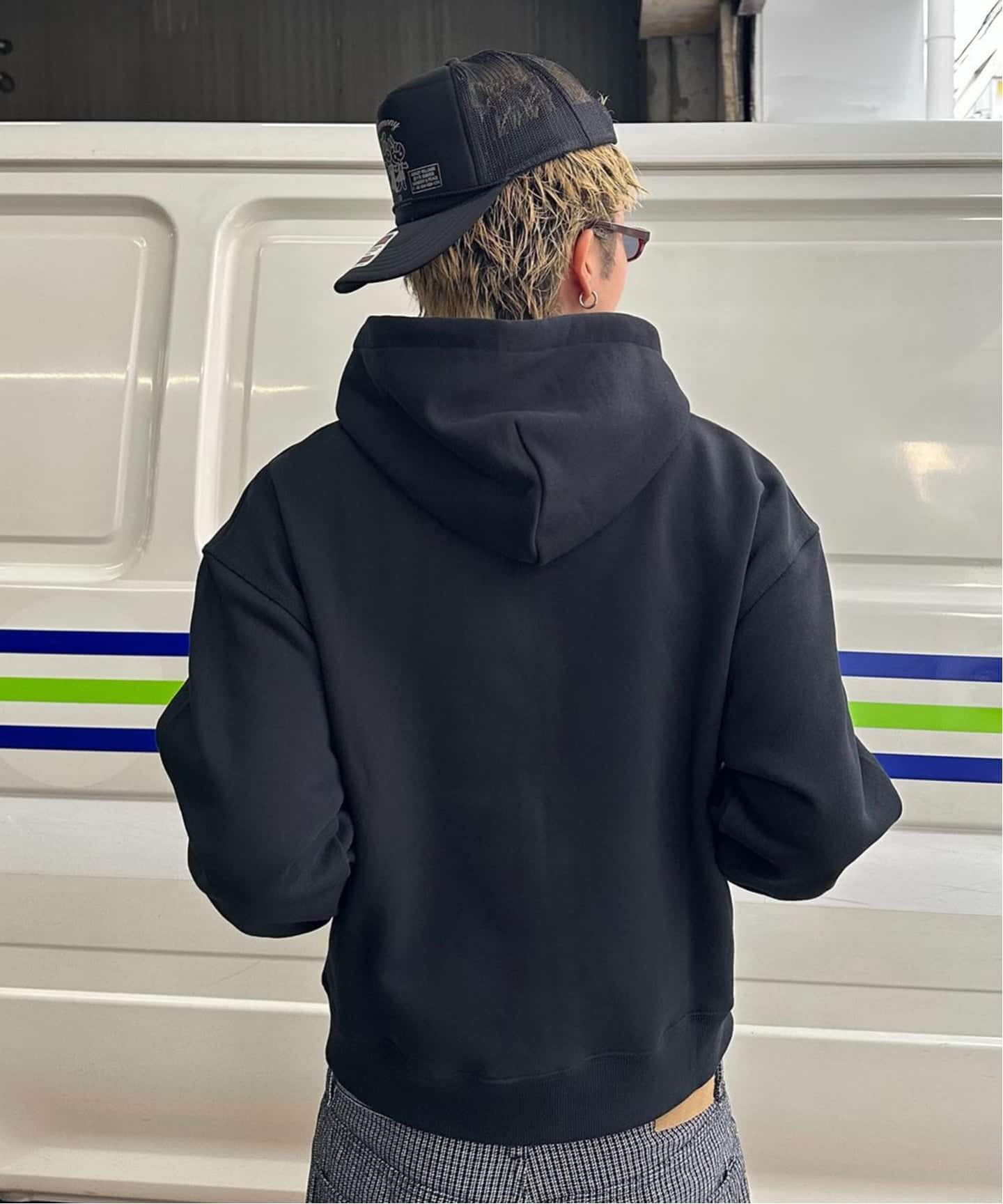 BRAIN DEAD/ブレインデッド】 COLLEGIATE ZIP UP HOODIE