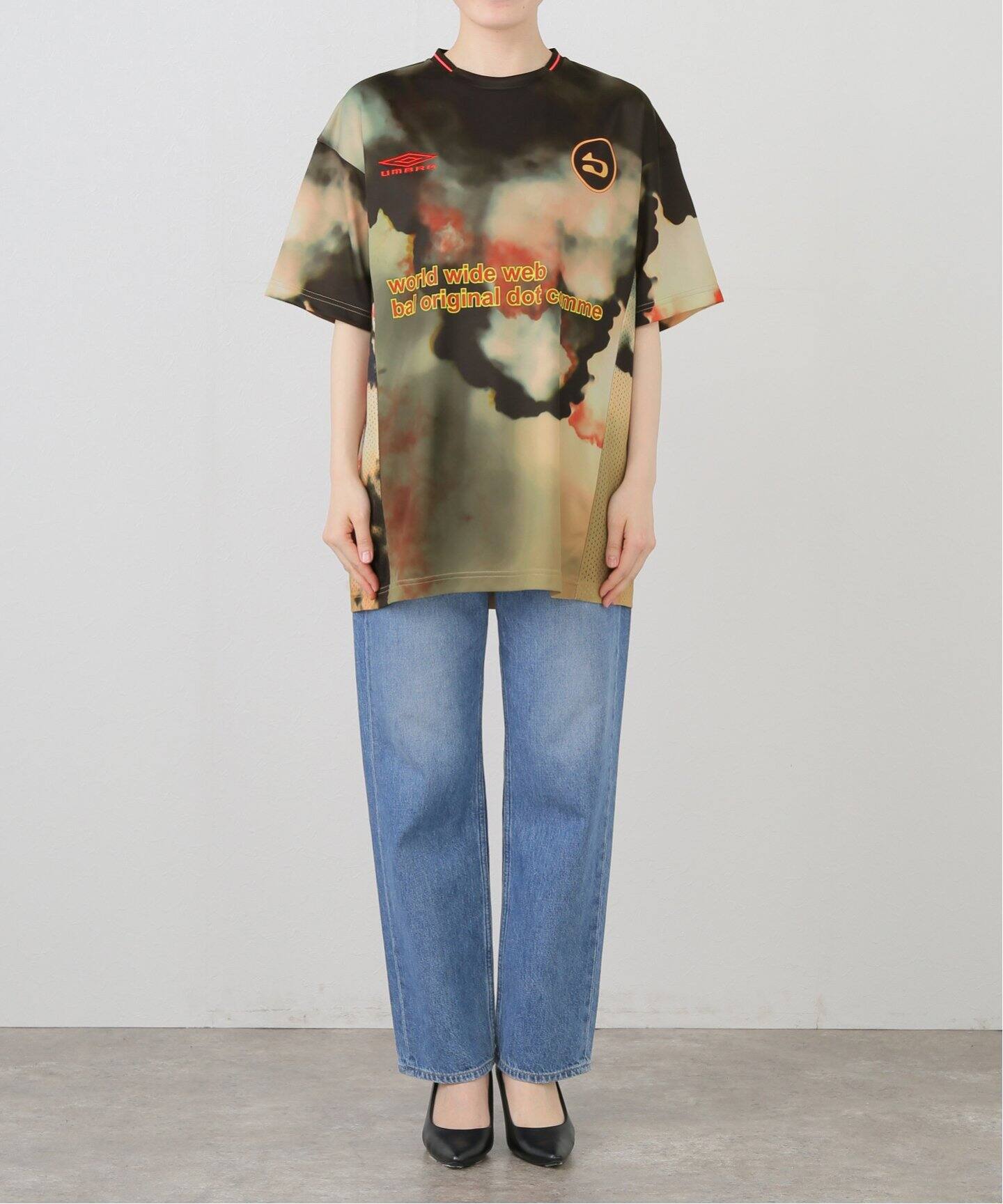 tシャツ 「BAL×UMBRO」SOCCER JERSEY BAL-2146 レディース umbro tシャツ 「BAL×UMBRO」SOCCER JERSEY BAL-2146 レディース