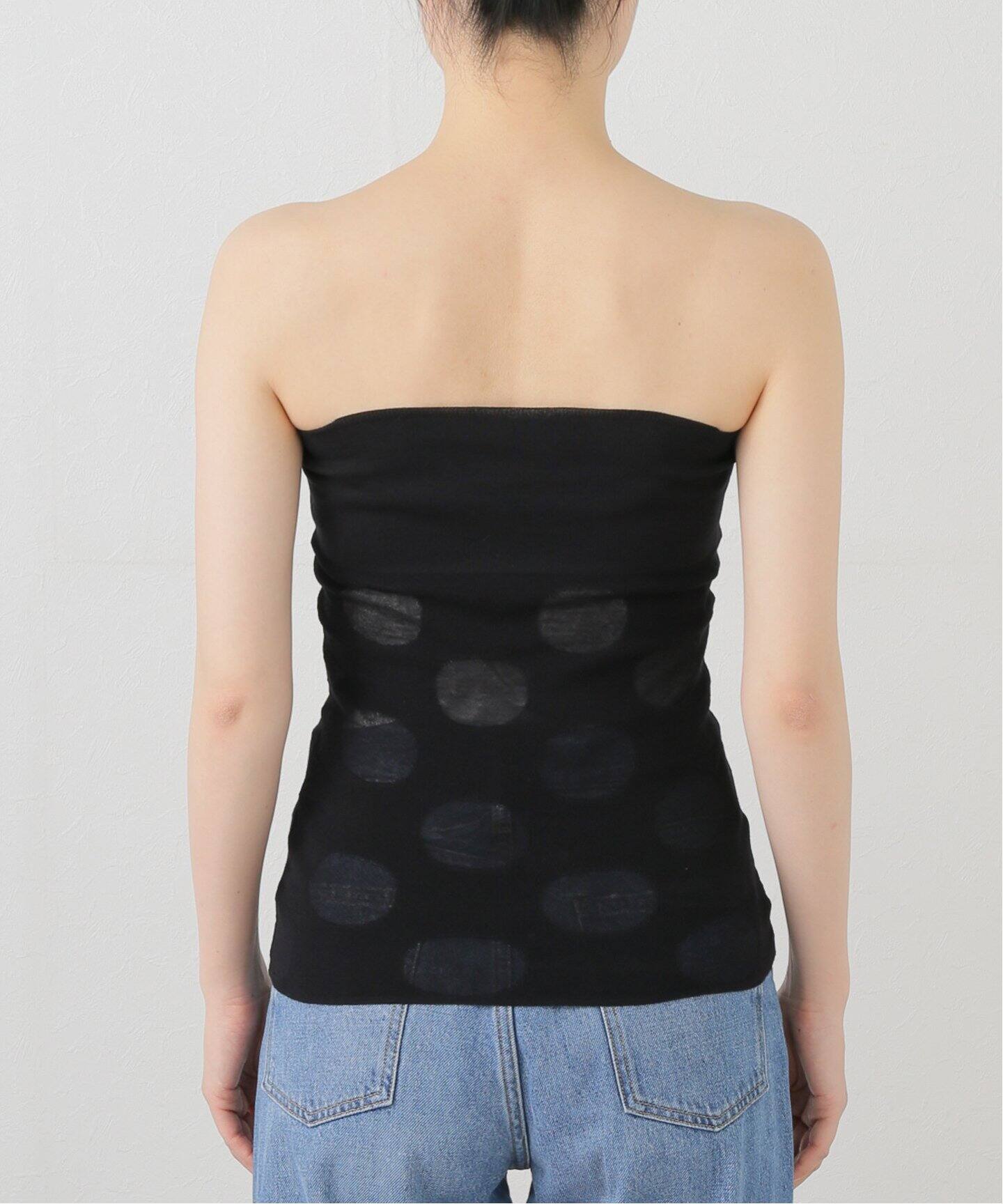＜PALOMA WOOL＞MUCHO TUBE TOP/チューブトップ FOLDED CREW-Blanco – Paloma Wool