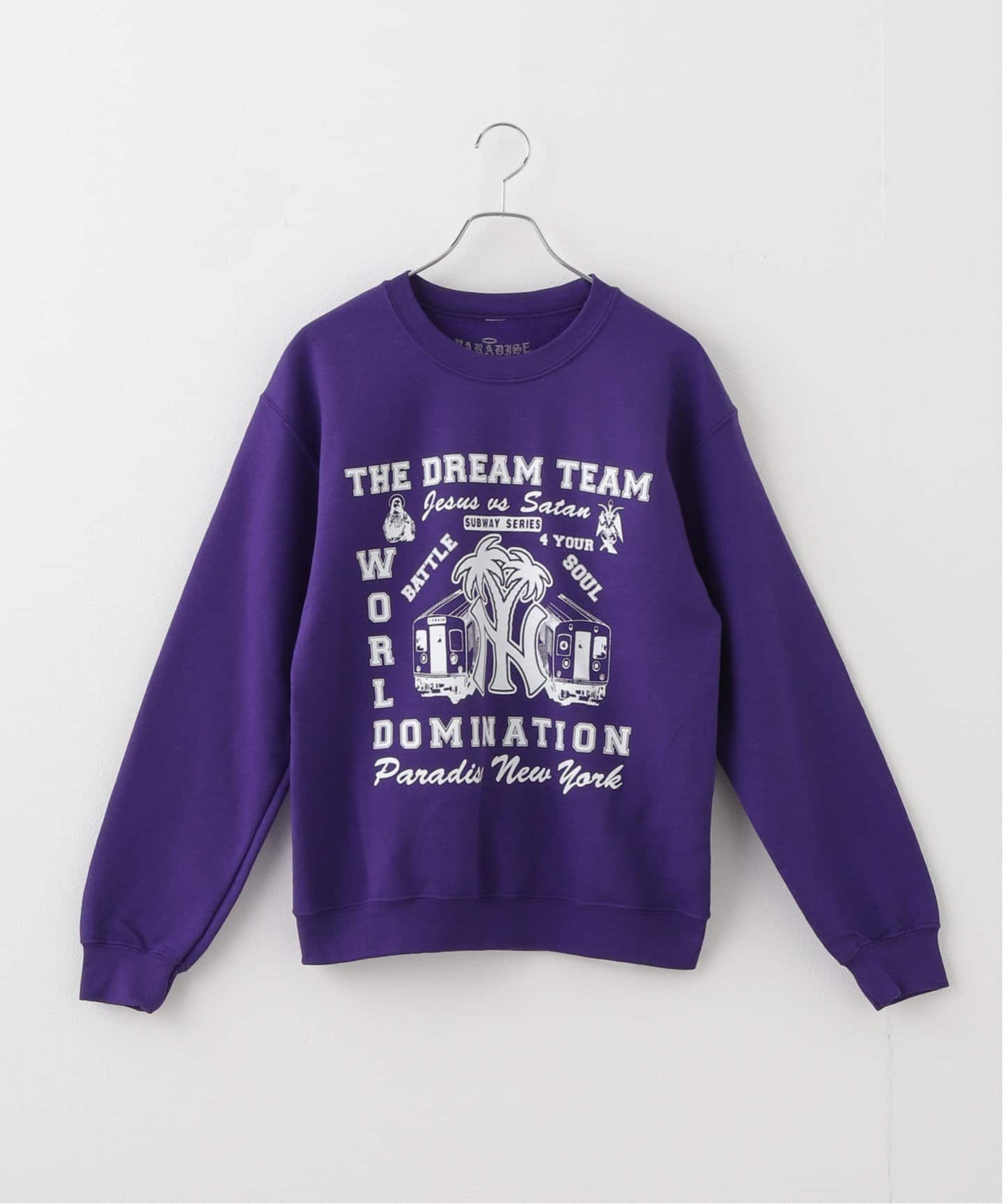 専門ショップ PARADISE NYC /パラダイスニューヨーク】 DREAM TEAM CREW トップス