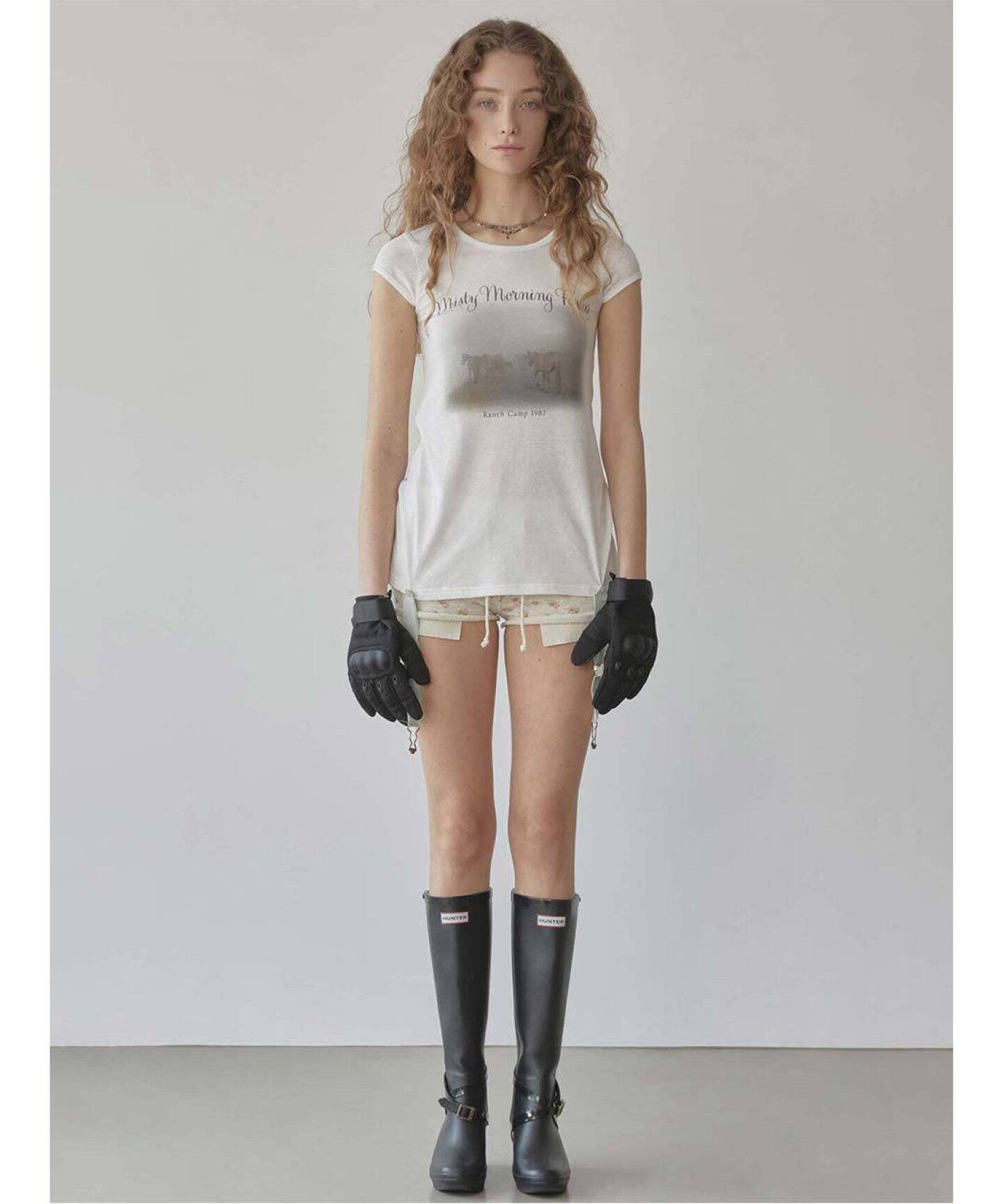 SCULPTOR/スカルプター】 ranch lingerie tee SC25SS284WHS（T