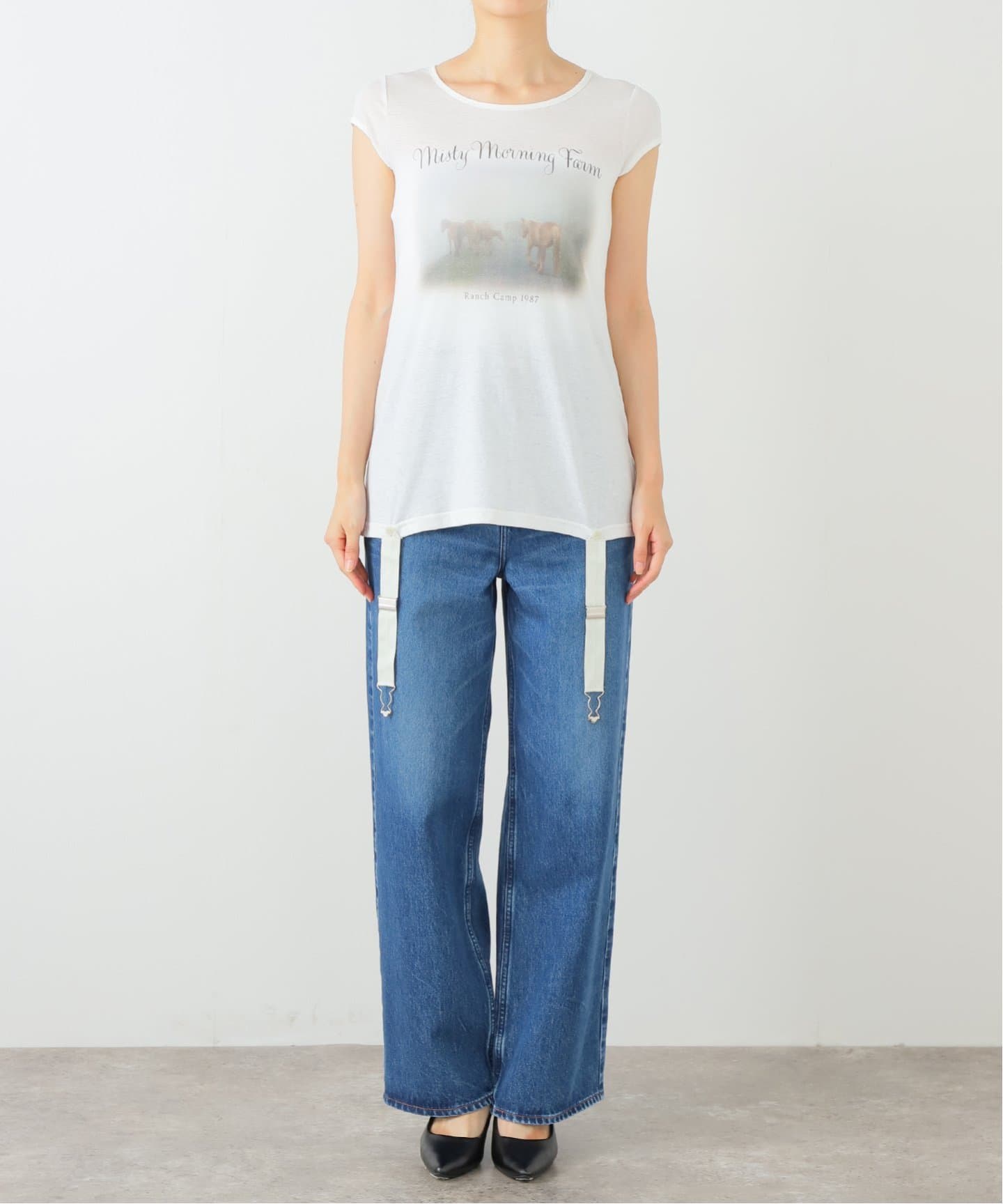 スカルプター　ロンT S SCULPTOR（スカルプター）の「Bow Tie L/S Tee/ボウタイロング