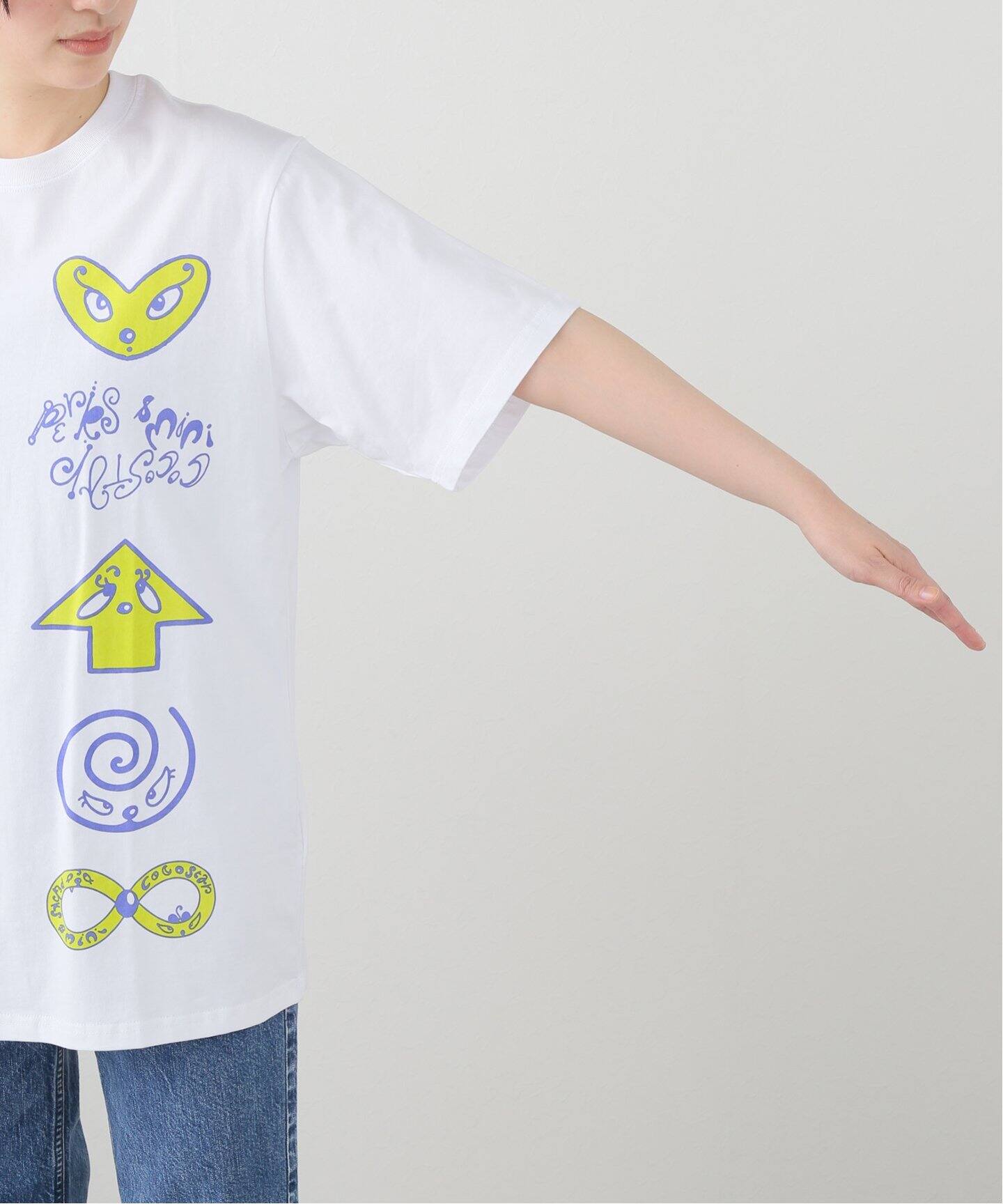 tシャツ 「P.A.M/パム」STACK SS TEE - COCO STAR 1564/MW レディース P.A.M/パム】STACK SS TEE - COCO STAR 1564/MW（Tシャツ