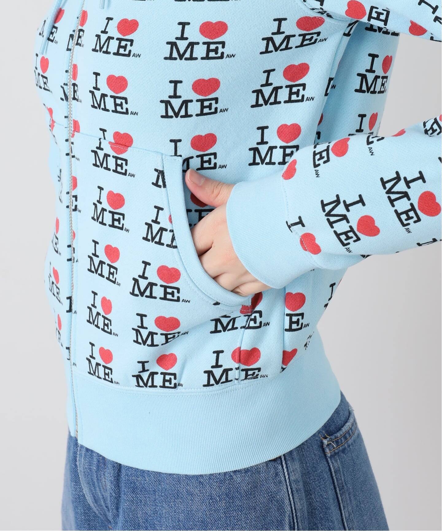 Ashley williams パーカー　スウェット　アシュリー Ashley williams/アシュリーウィリアムズ/BUTTERFLY HOODIE/MALTESE