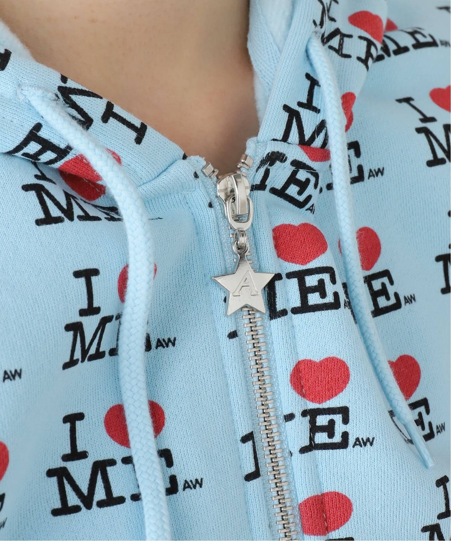 トップス \"ashley williams\" BABY HOODIE Ashley WILLIAMS Shrunk baby hoodie / girl baby yellow | itimi