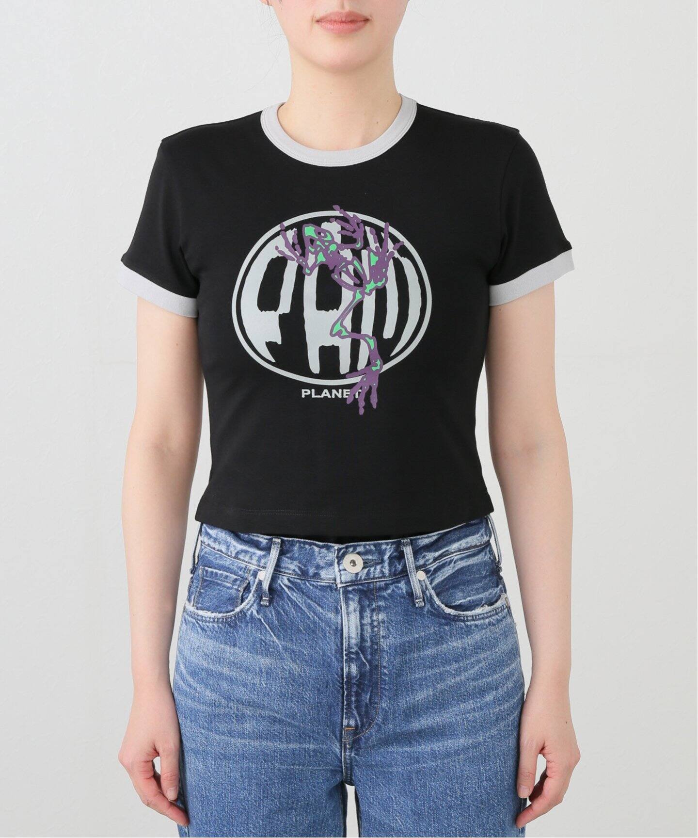 tシャツ 「P.A.M/パム」LIL BONES BABY TEE 2204/AB レディース P.A.M/パム】LIL BONES BABY TEE 2204/AB（Tシャツ／カットソー