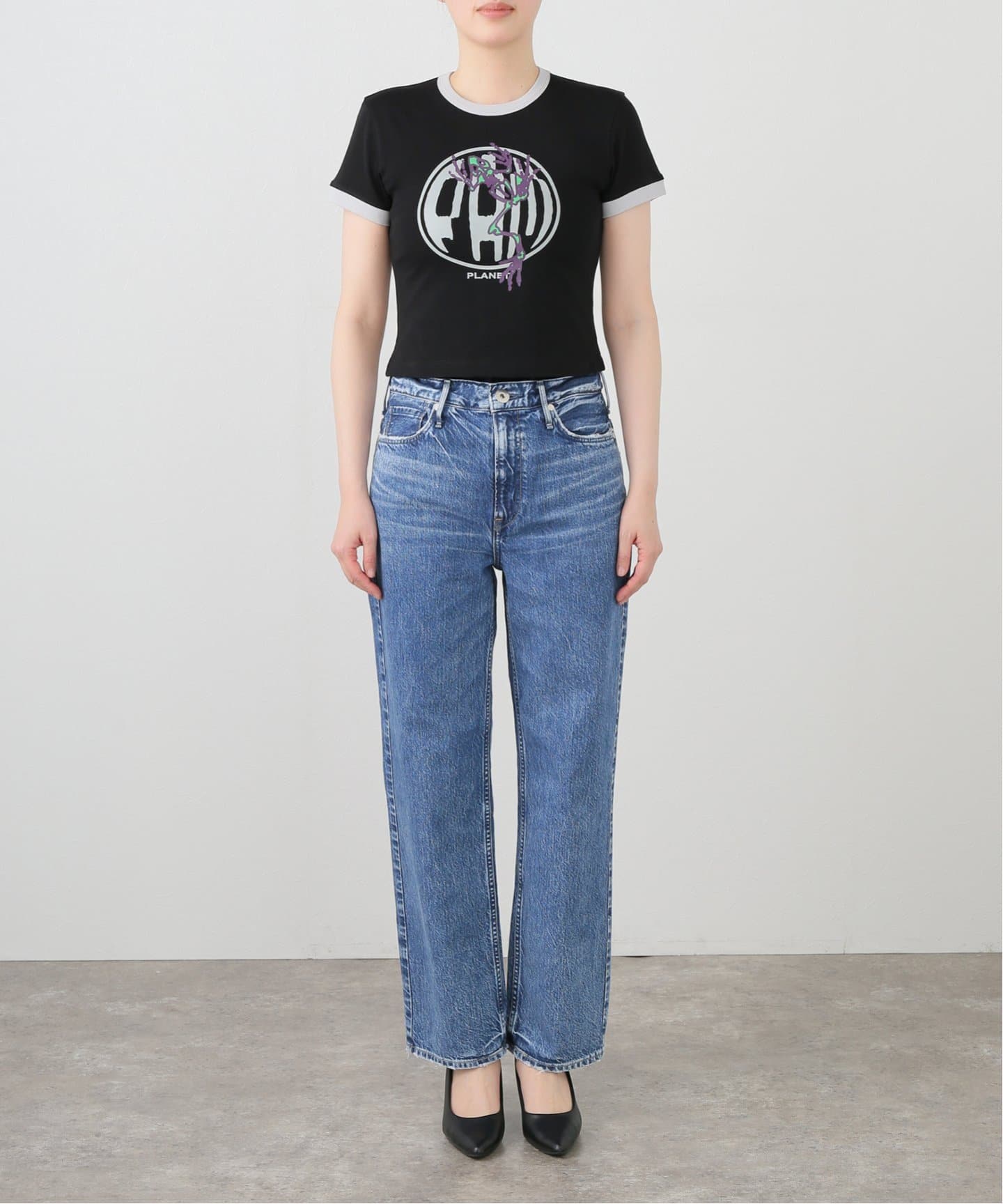 tシャツ 「P.A.M/パム」LIL BONES BABY TEE 2204/AB レディース P.A.M/パム】LIL BONES BABY TEE 2204/AB（Tシャツ／カットソー