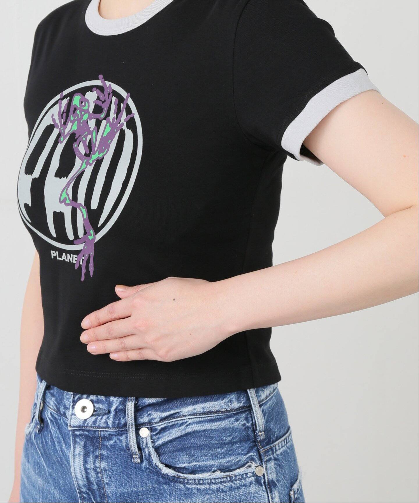 tシャツ 「P.A.M/パム」LIL BONES BABY TEE 2204/AB レディース P.A.M/パム】LIL BONES BABY TEE 2204/AB（Tシャツ／カットソー