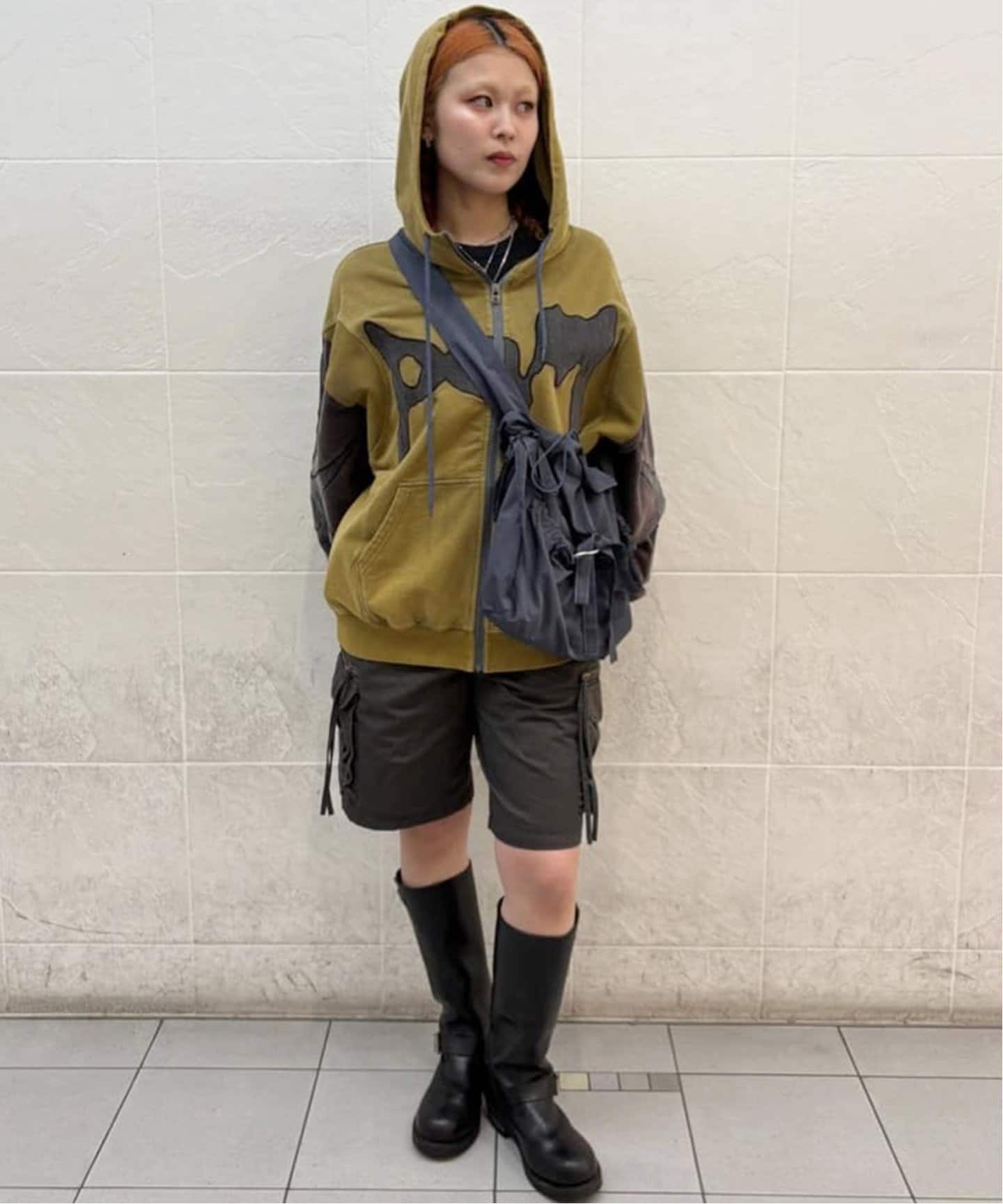 パーカー 「P.A.M/パム」LUNACY ZIP THRU HOODI 3837-MLT レディース P.A.M/パム】LUNACY ZIP THRU HOODI 3837-MLT（パーカー