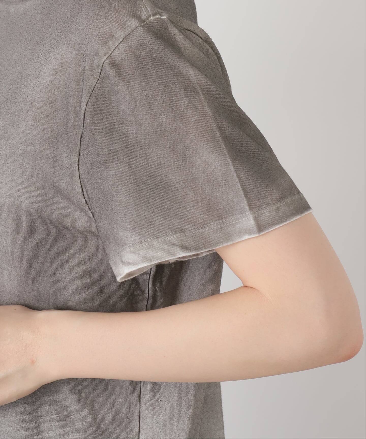 Ashley Williams 】WASHED GREY CROPPED T-SH AWAW250098（Tシャツ