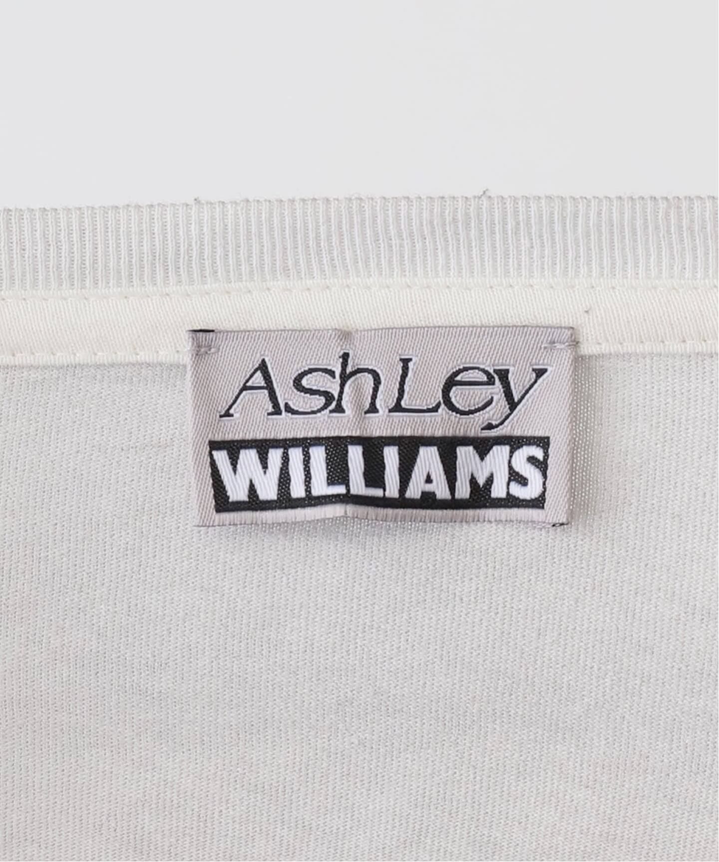 Ashley Williams 】WASHED GREY CROPPED T-SH AWAW250098（Tシャツ
