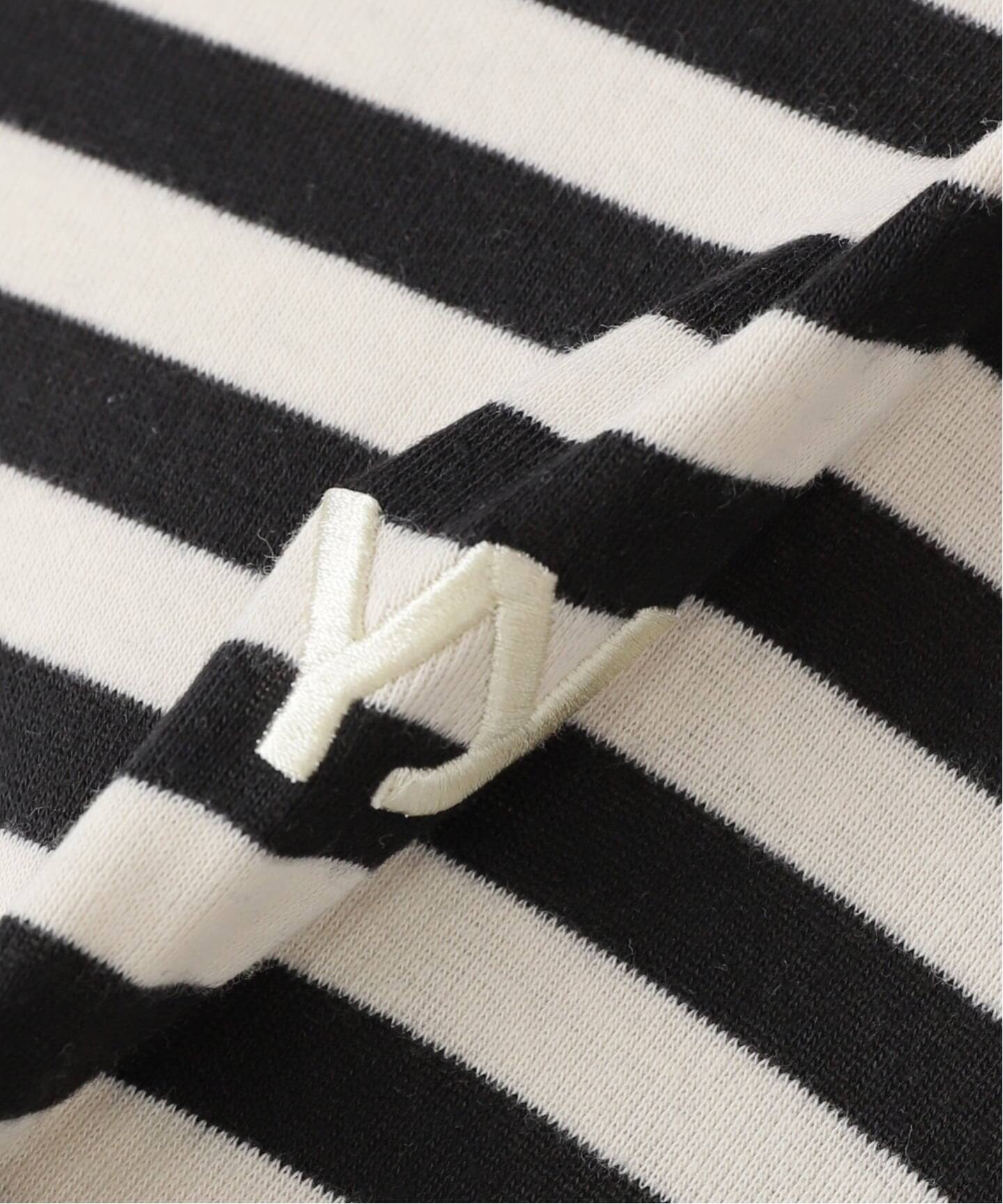 OPEN YY / オープンワイワイ】LAYERED STRIPE TSHIRT YY253TS007