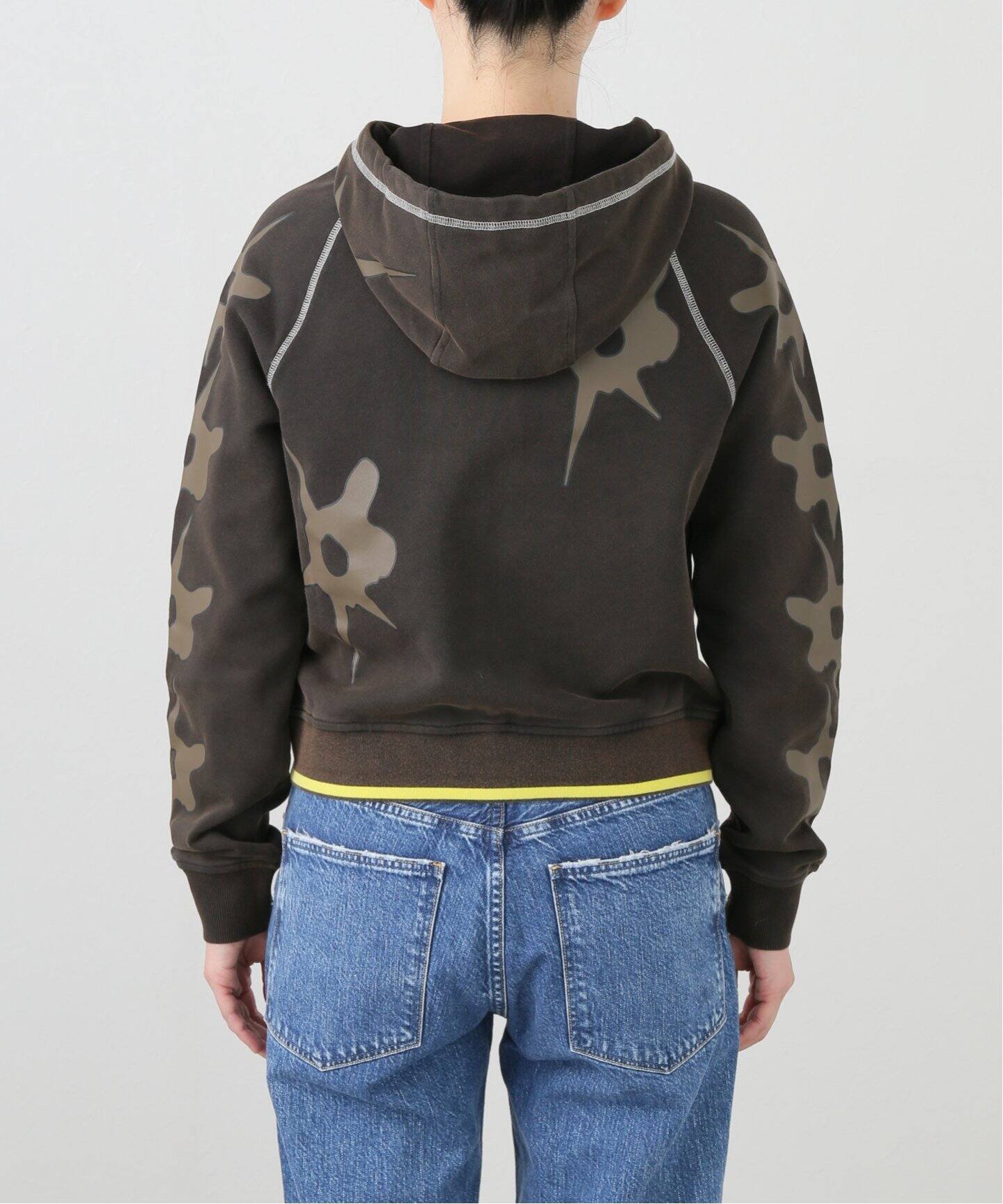 パーカー 「P.A.M/パム」JADE RABBIT HOODED ZIP THRU 4580- BLWS レディース P.A.M/パム】JADE RABBIT HOODED ZIP THRU 4580- BLWS（パーカー