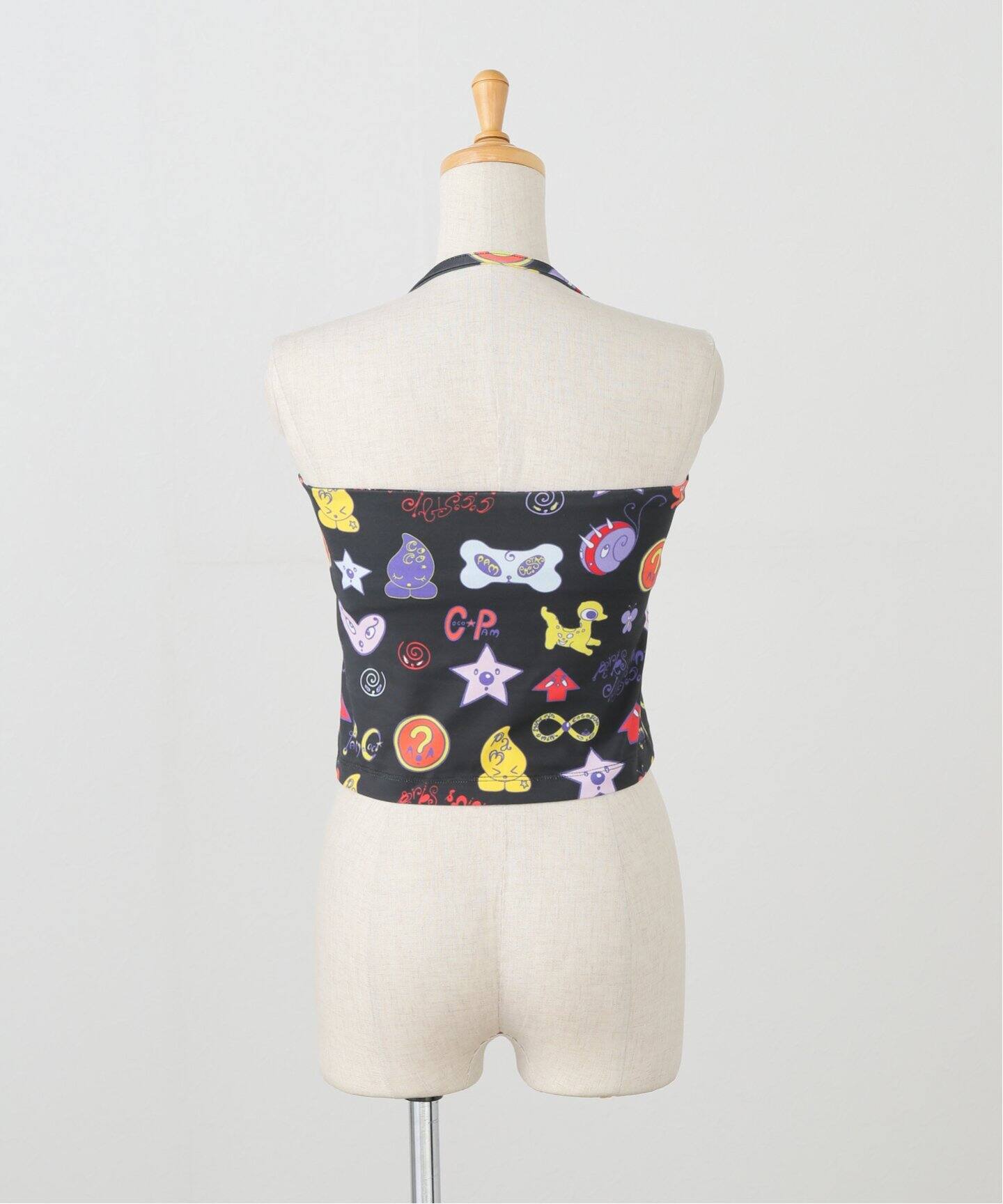 tシャツ 「P.A.M/パム」 COCO HALTER NECK TOP 4584- AOP レディース P.A.M/パム】 COCO HALTER NECK TOP 4584- AOP（Tシャツ