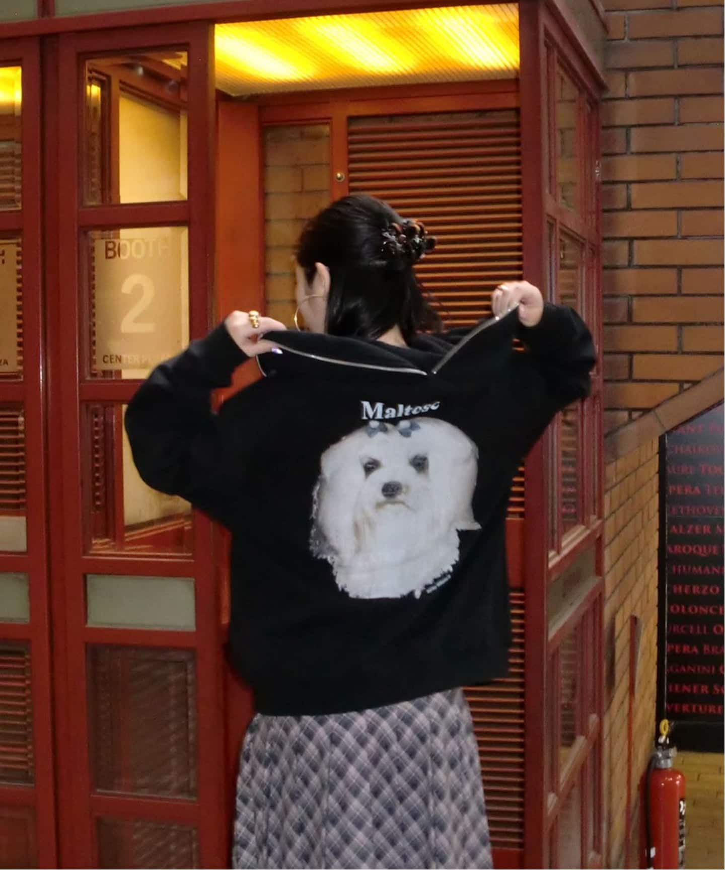 Ashley Williams / アシュリー・ウィリアムズ】 BUTTERFLY HOODIE