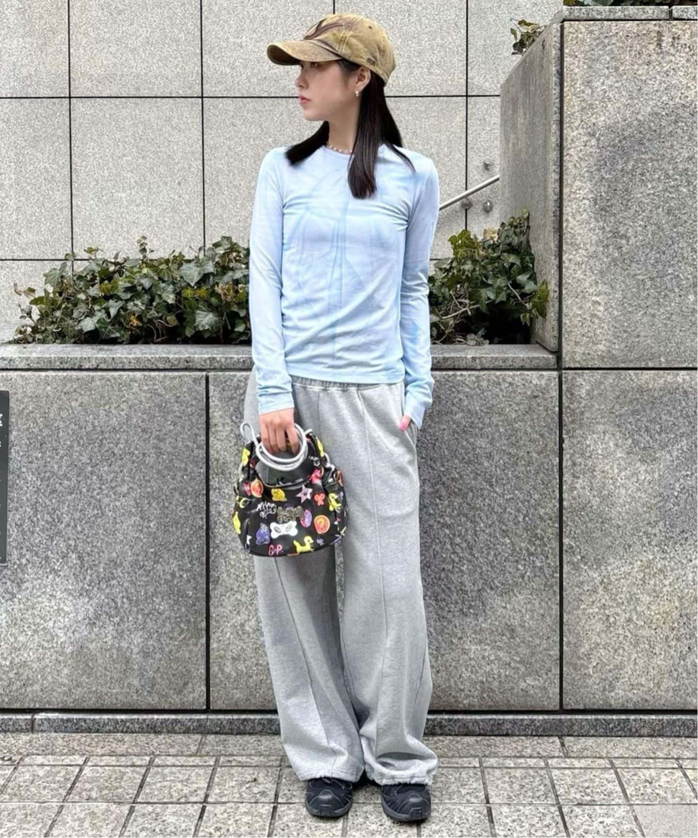 OPEN YY / オープンワイワイ】RIBBON PRINT MESH TOP YY251TS009（T