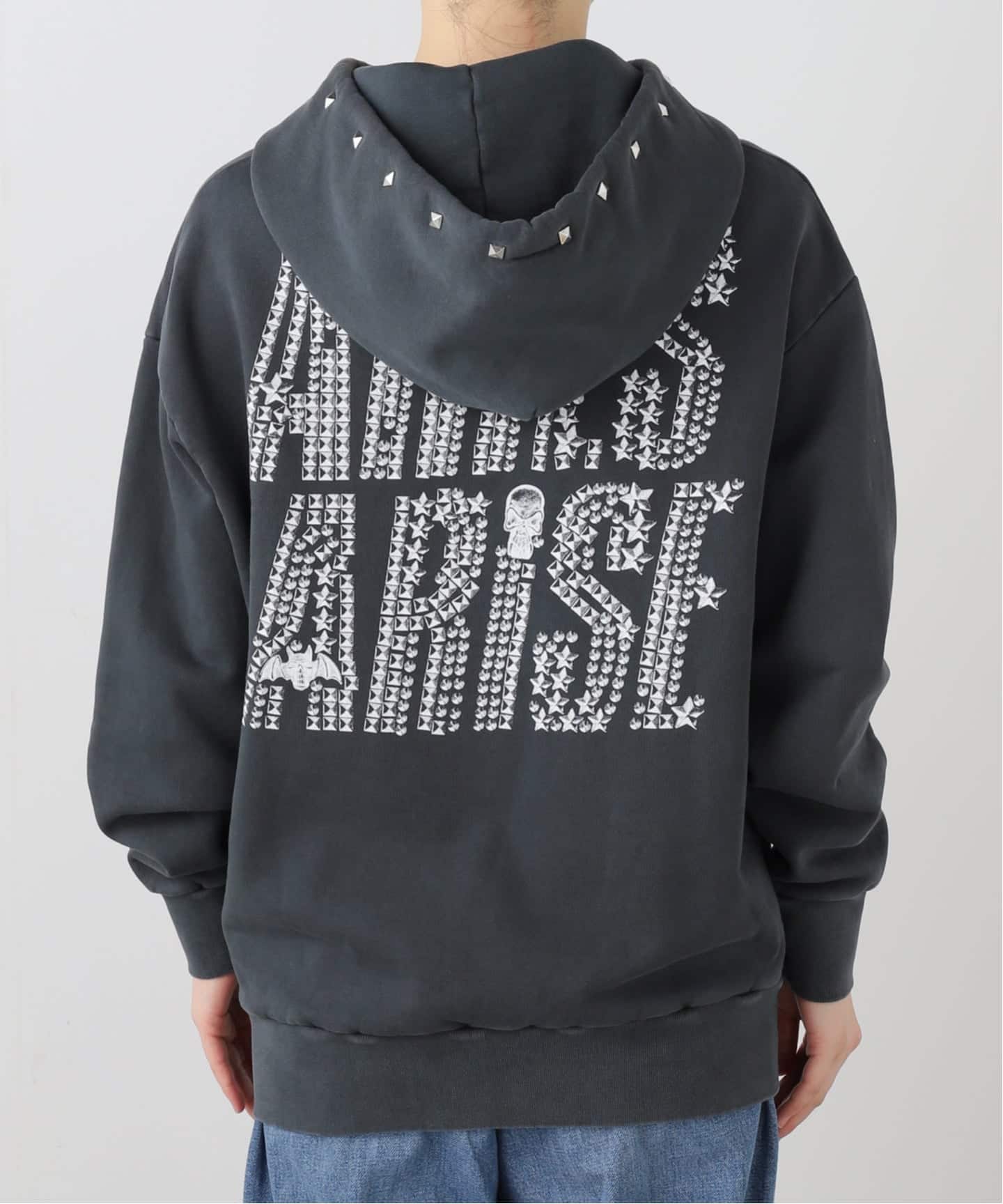 Aries アリーズ パーカー フーディ サイズL スタッズ ARIES / アリーズ】 Faded Studmeggedon Hoodie AR2002904（パーカー