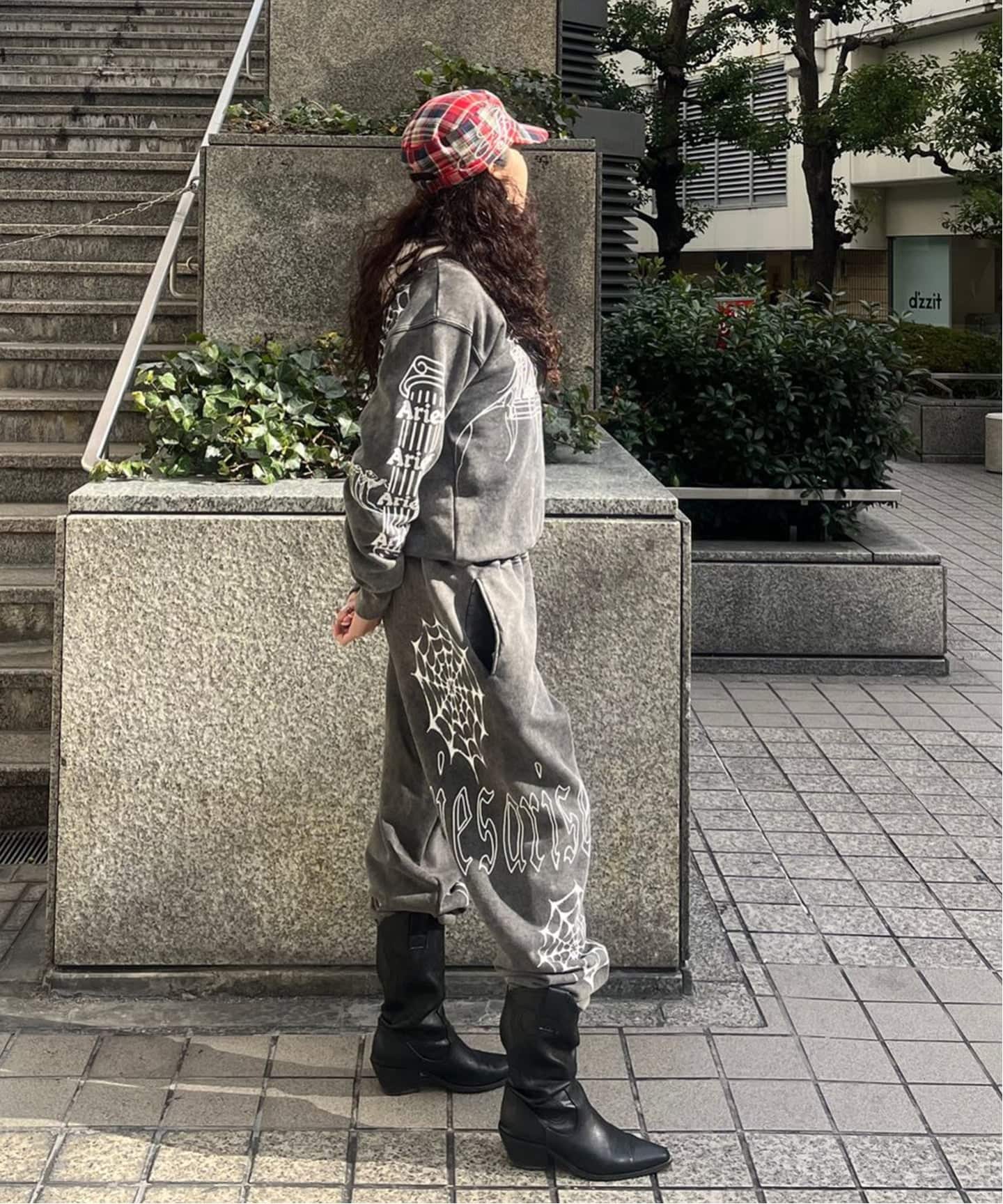 ARIES / アリーズ】 Aged Overlord Sweatshirt AR2003604（スウェット