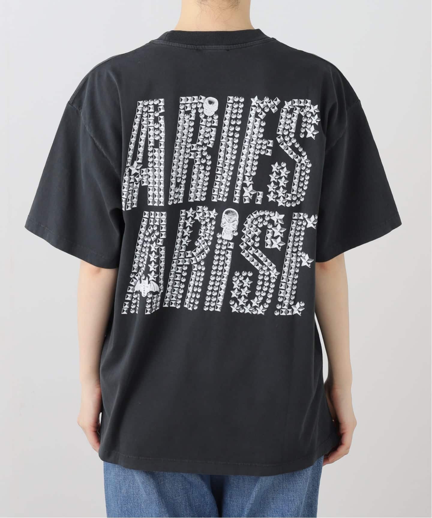 ARIES / アリーズ】Faded Studmeggedon Ss Tee AR6001104（Tシャツ