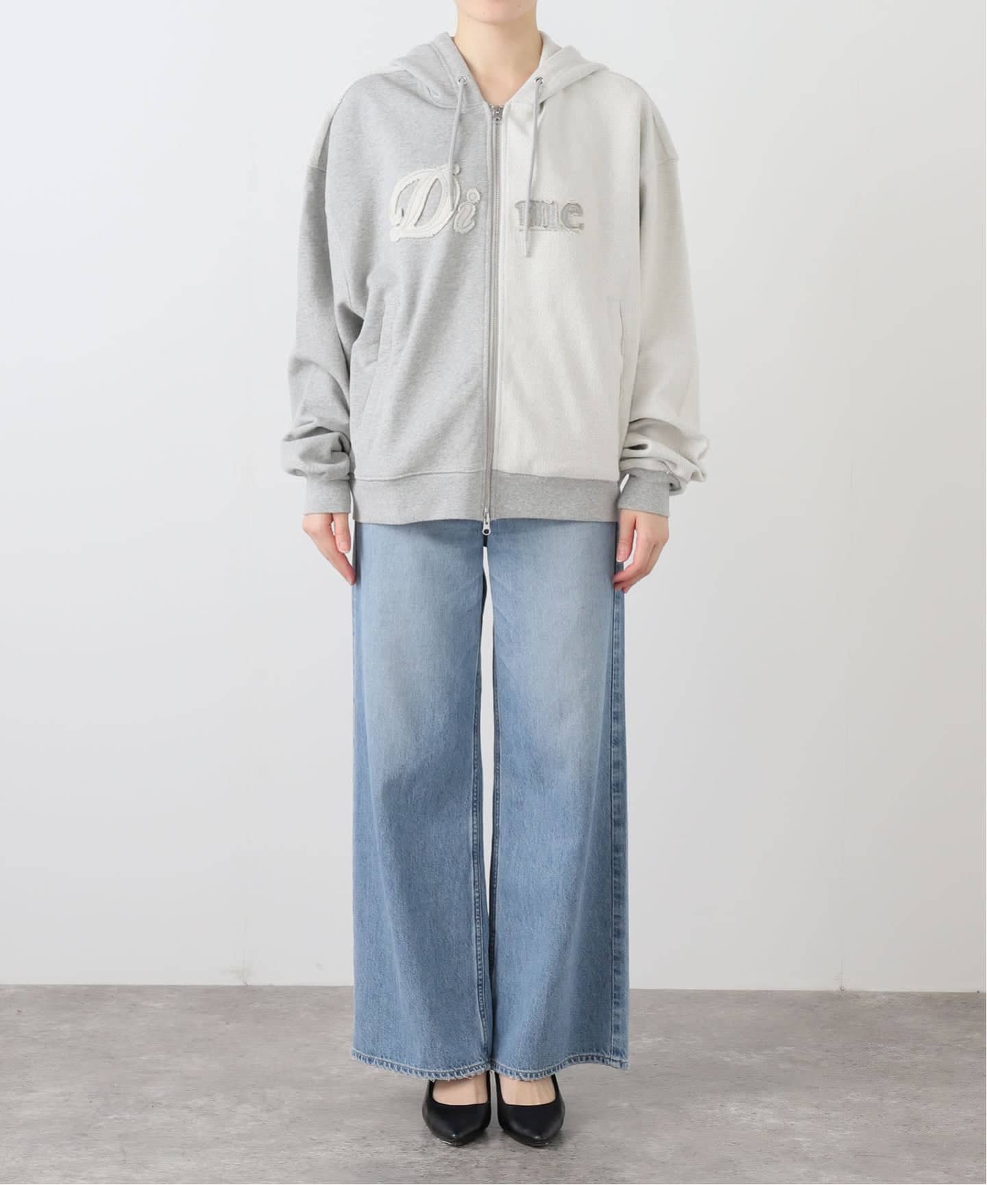 Dime/ダイム】 REVERSE FRENCH TERRY ZIP HOODIE（パーカー）｜Oriens