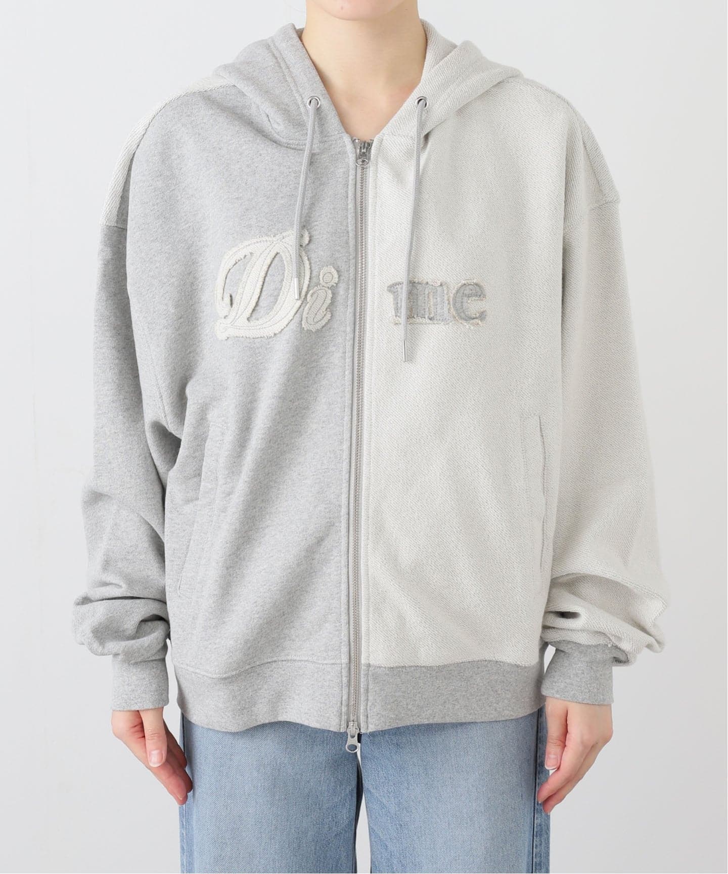 Dime/ダイム】 REVERSE FRENCH TERRY ZIP HOODIE（パーカー）｜Oriens