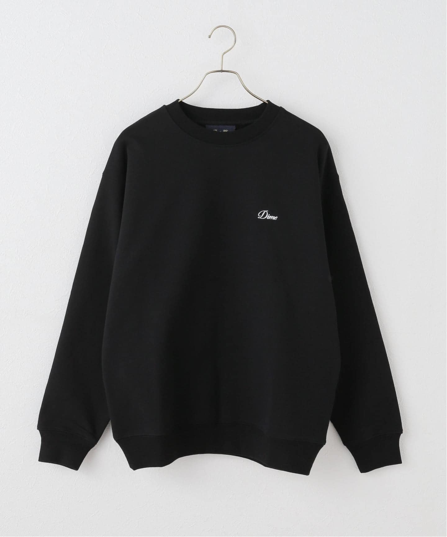 Dime/ダイム】 CURSIVE SMALL LOGO CREWNECK（スウェット）｜Oriens