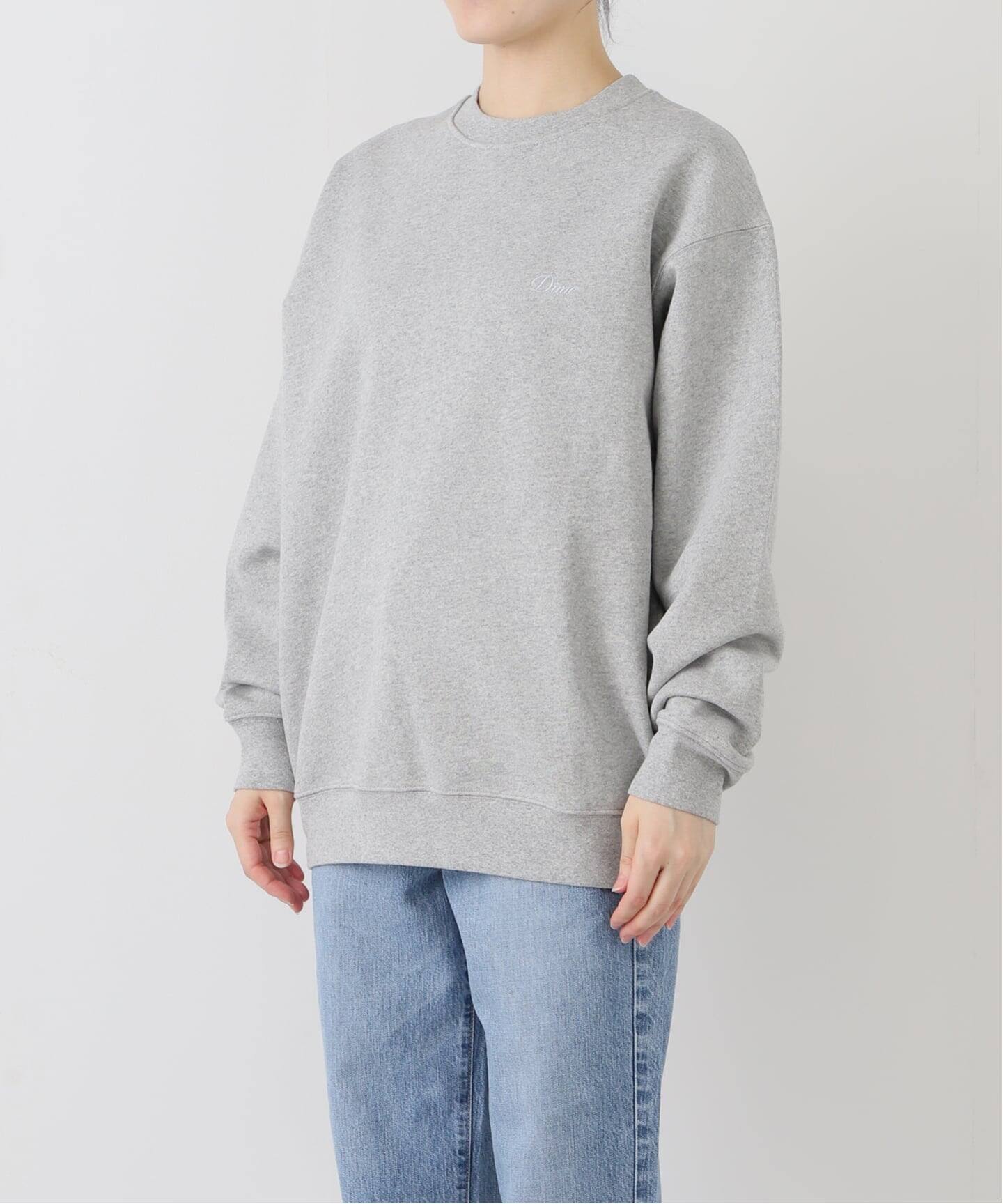 Dime/ダイム】 CURSIVE SMALL LOGO CREWNECK（スウェット）｜Oriens